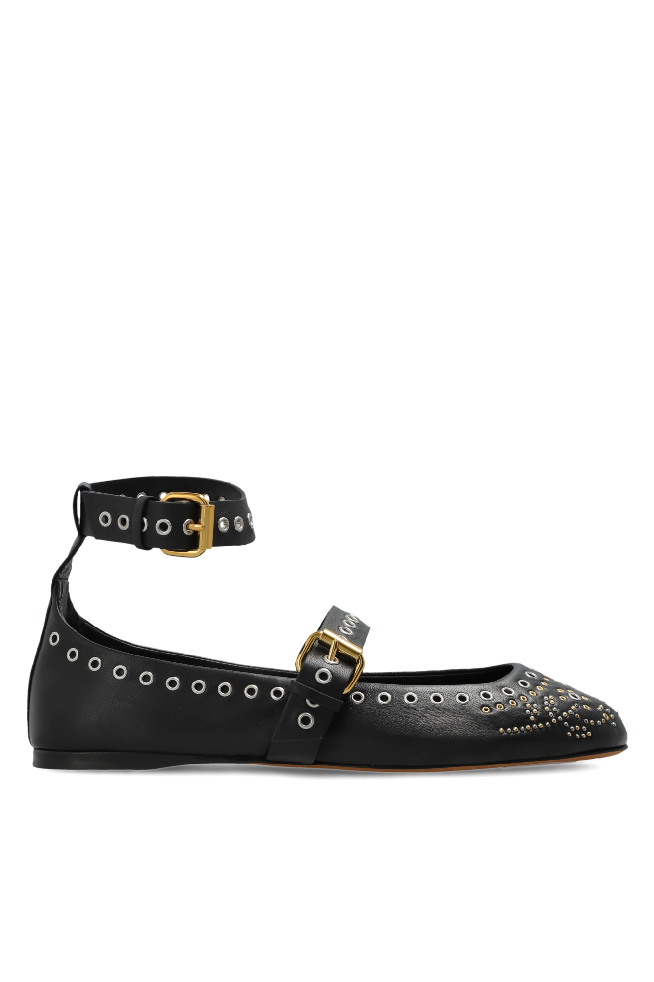 Isabel Marant Baleriny `Ylza`, Kobiety, Czarny