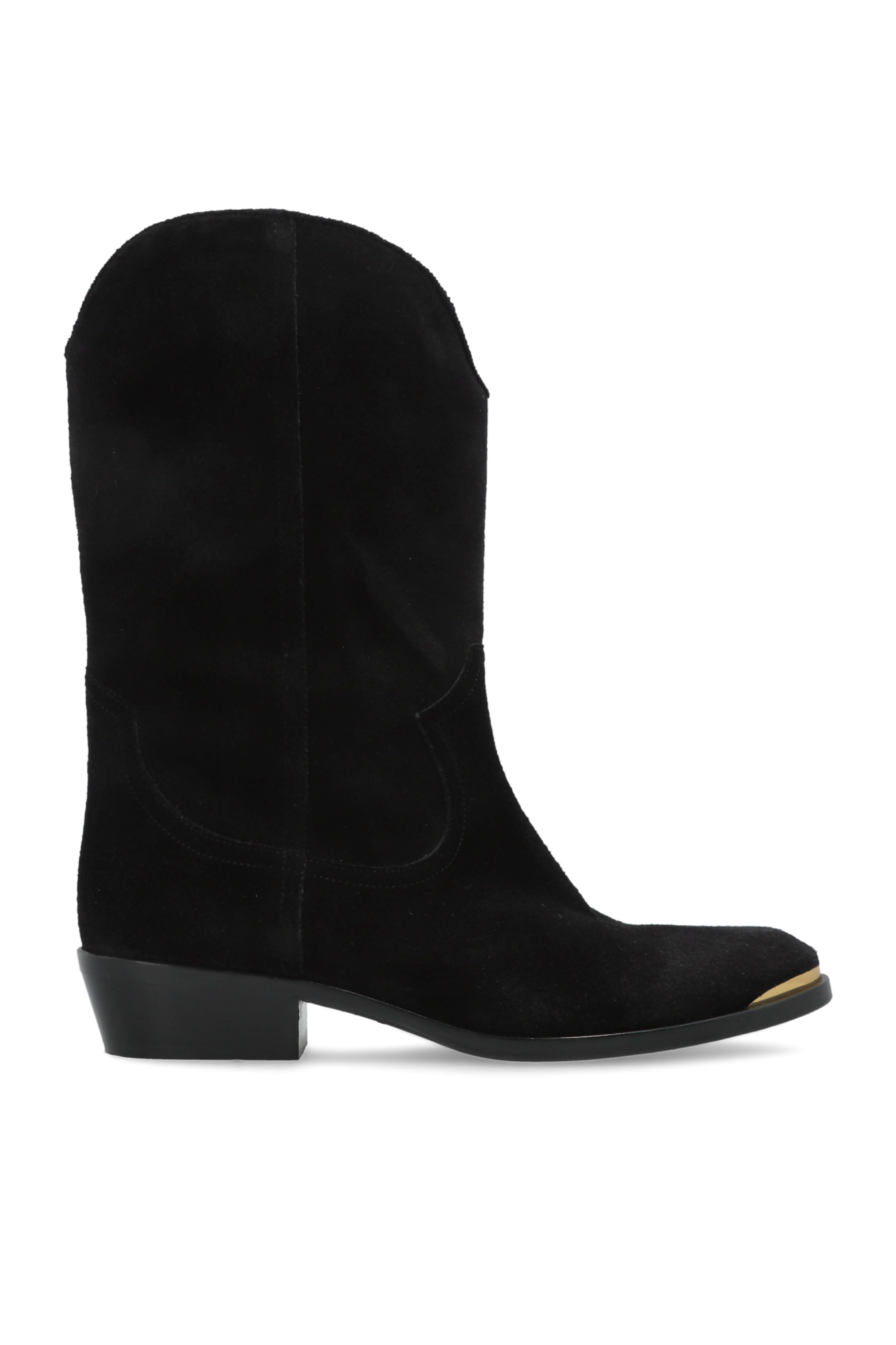Isabel Marant Botki Na Obcasie `Elbana`, Kobiety, Czarny