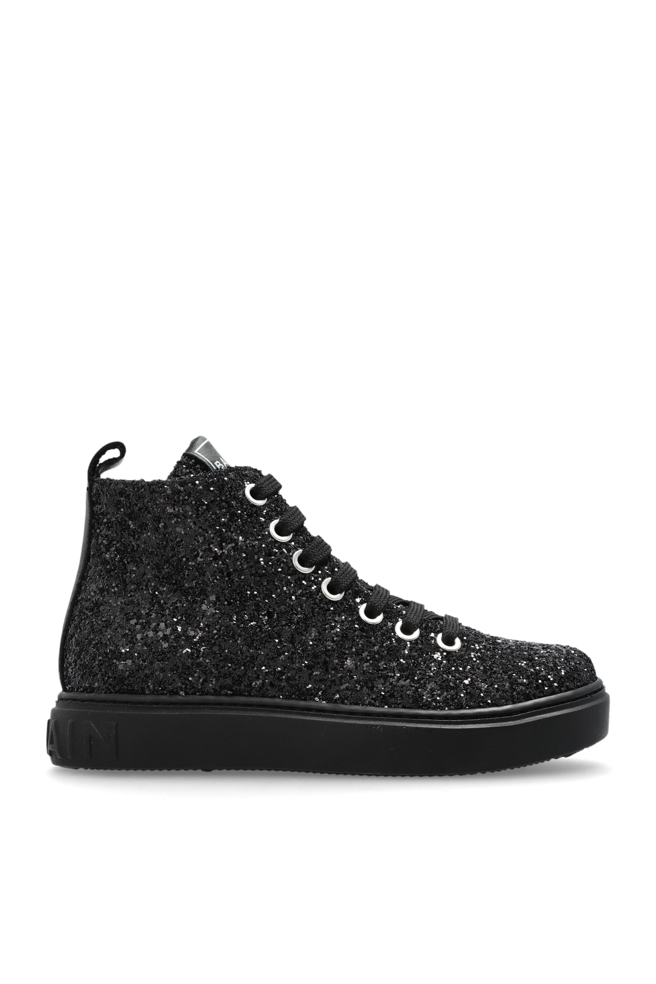 Balmain Kids Buty Sportowe Za Kostkę, Unisex, Czarny