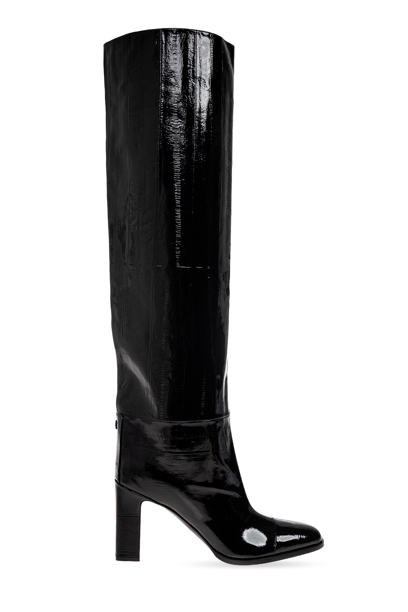 Jimmy Choo Kozaki Na Obcasie ‘Caly’, Kobiety, Czarny