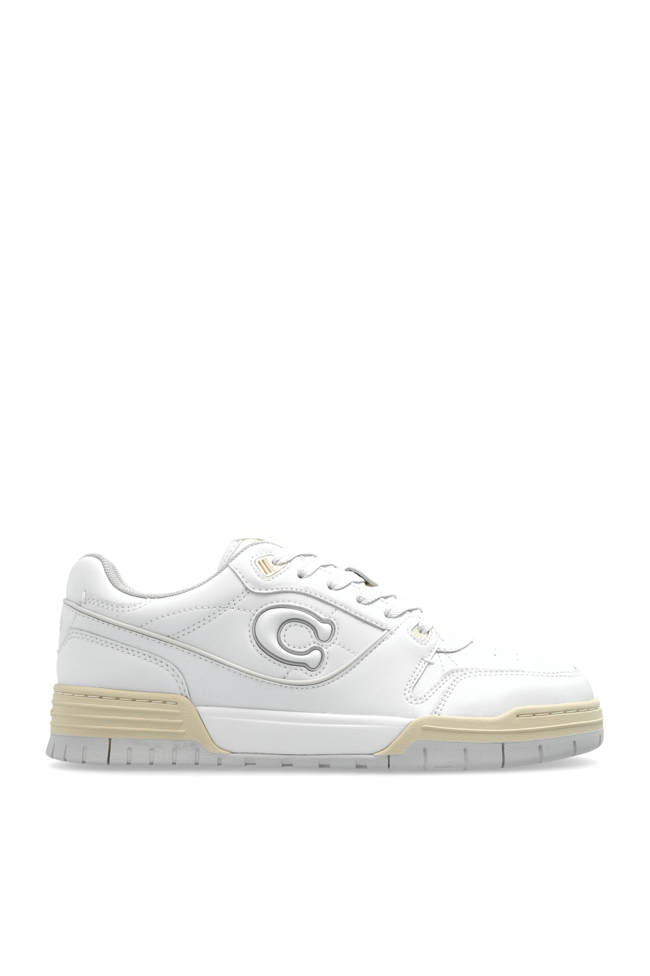 Coach Buty Sportowe Z Logo, Kobiety, Biały