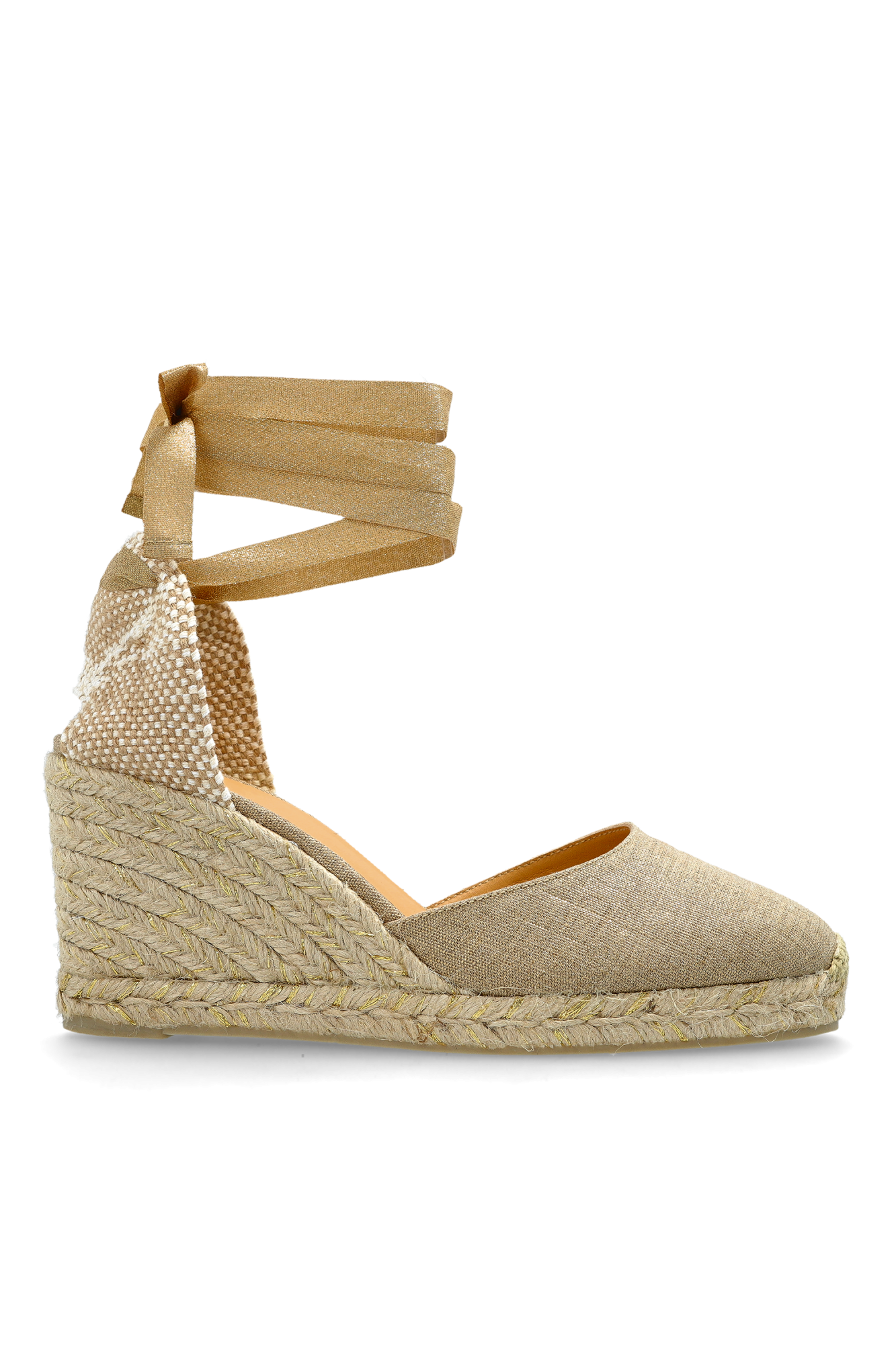 Castaner Buty Na Koturnie `Carina`, Kobiety, Beżowy