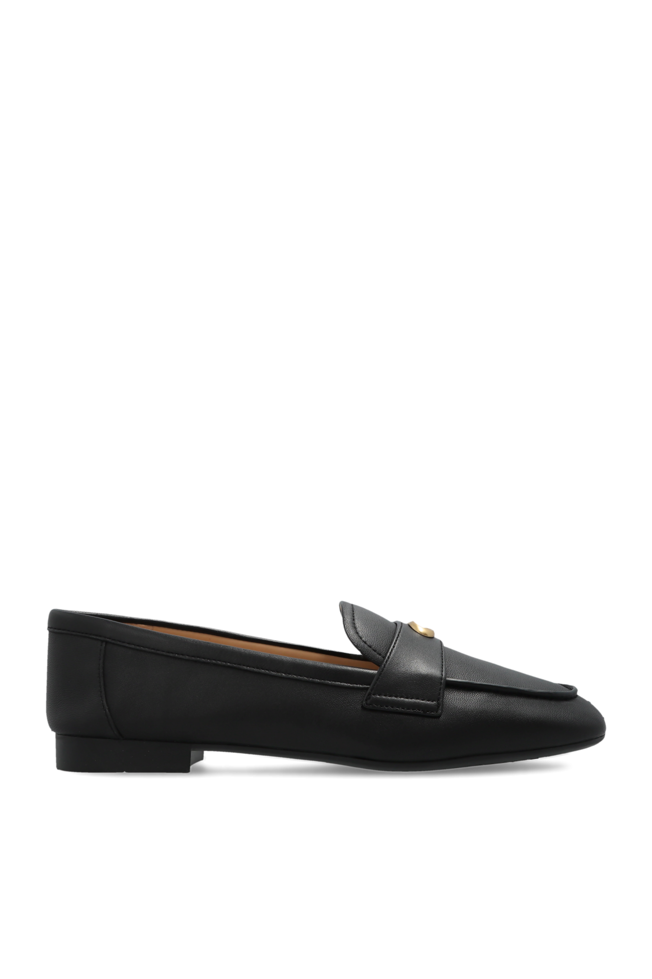 Coach Buty Z Logo Typu ‘Loafers’, Kobiety, Czarny