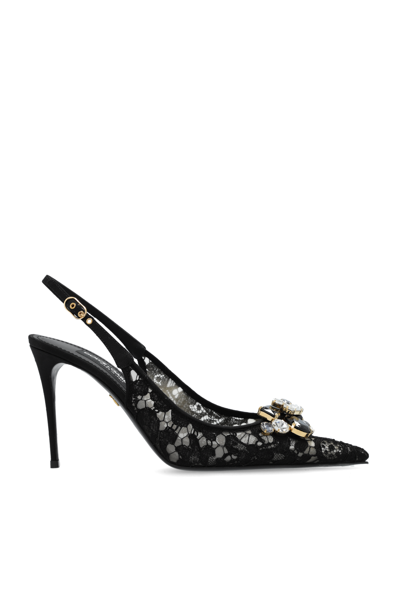 Dolce & Gabbana Buty Na Obcasie `Lollo`, Kobiety, Czarny