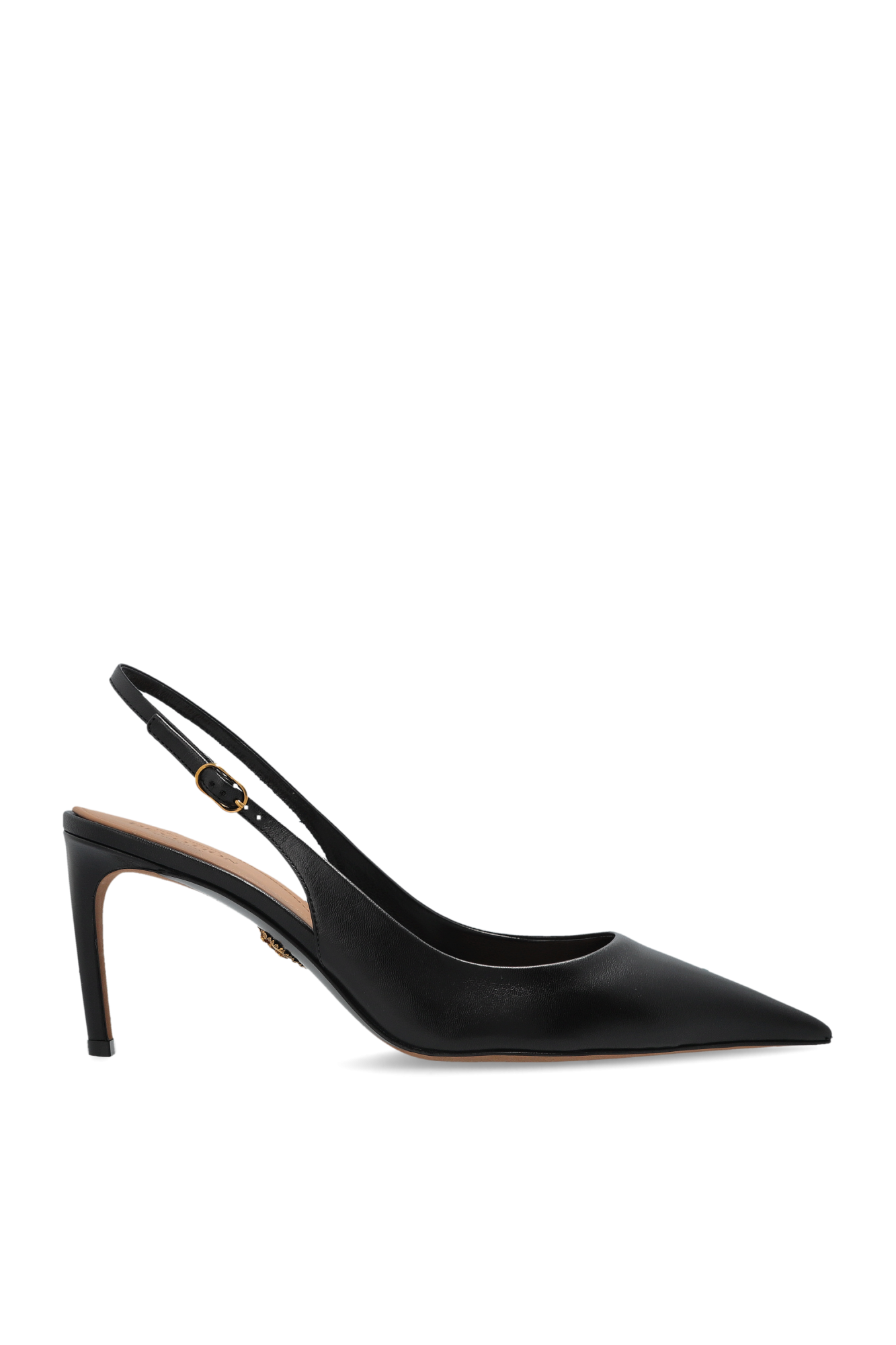 Dolce & Gabbana Skórzane Buty Na Obcasie, Kobiety, Czarny