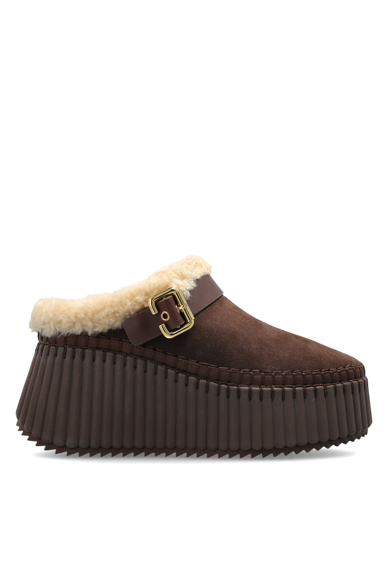 Chloé Buty `Nama` Na Koturnie, Kobiety, Brązowy