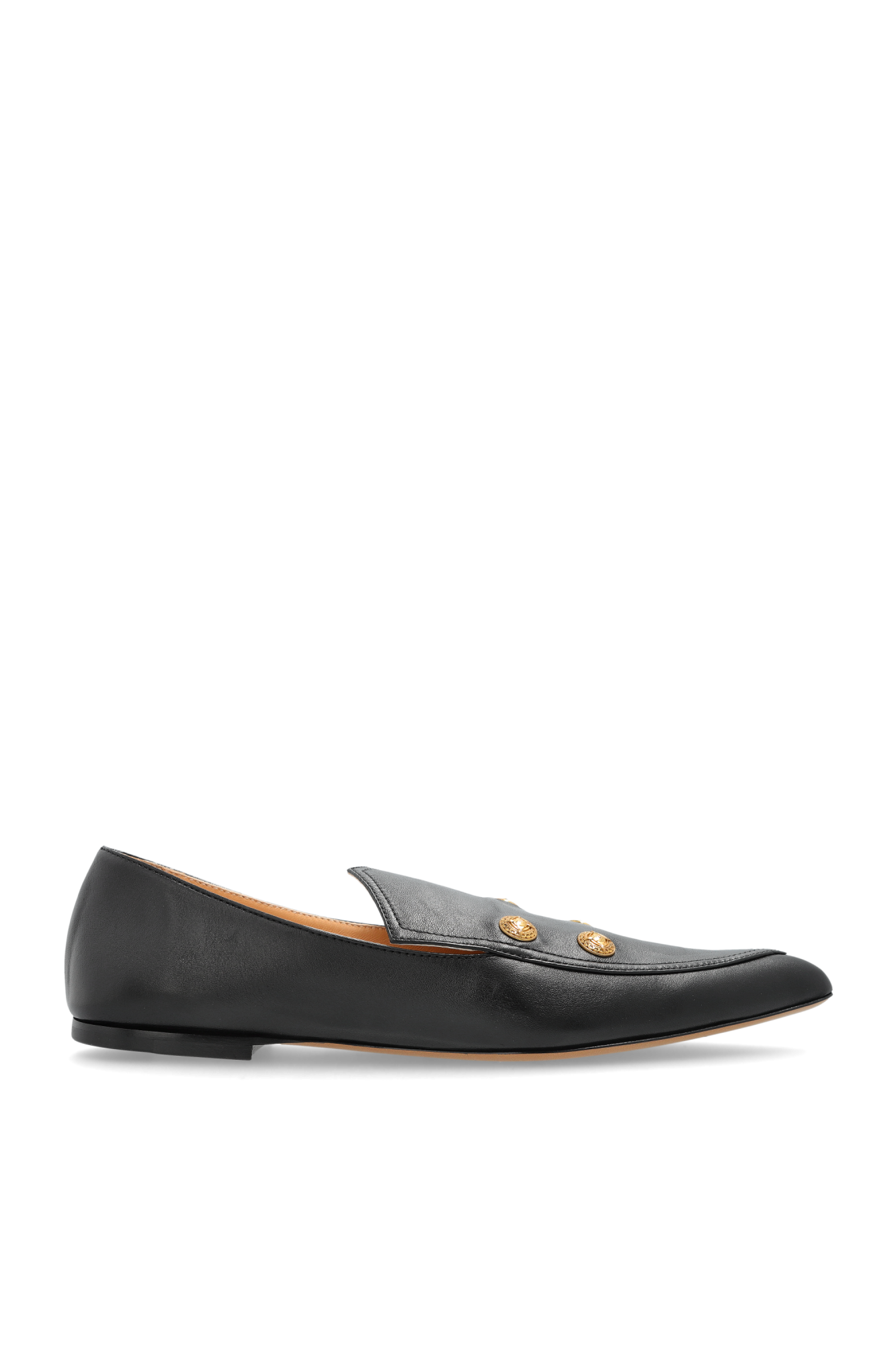 Chloé Skórzane Buty ‘Agnes’ Typu ‘Loafers’, Kobiety, Czarny