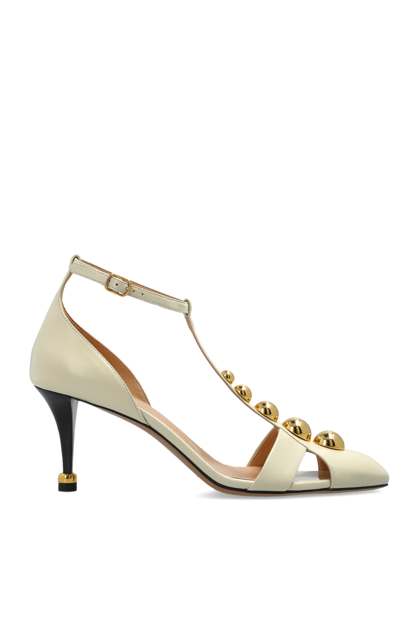 Chloé Buty Na Obcasie `Cleia`, Kobiety, Kremowy