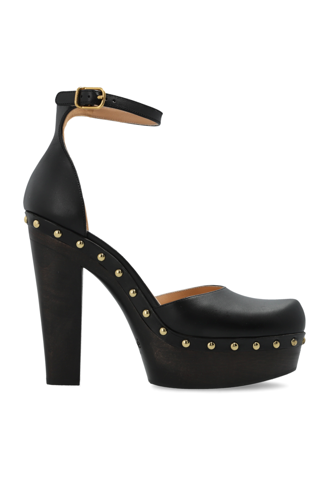 Chloé Buty Na Platformie `Lola`, Kobiety, Czarny