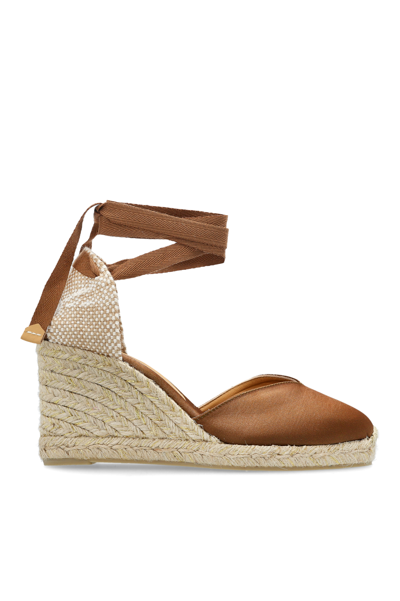 Castaner Buty Na Koturnie ‘Chiara’, Kobiety, Brązowy