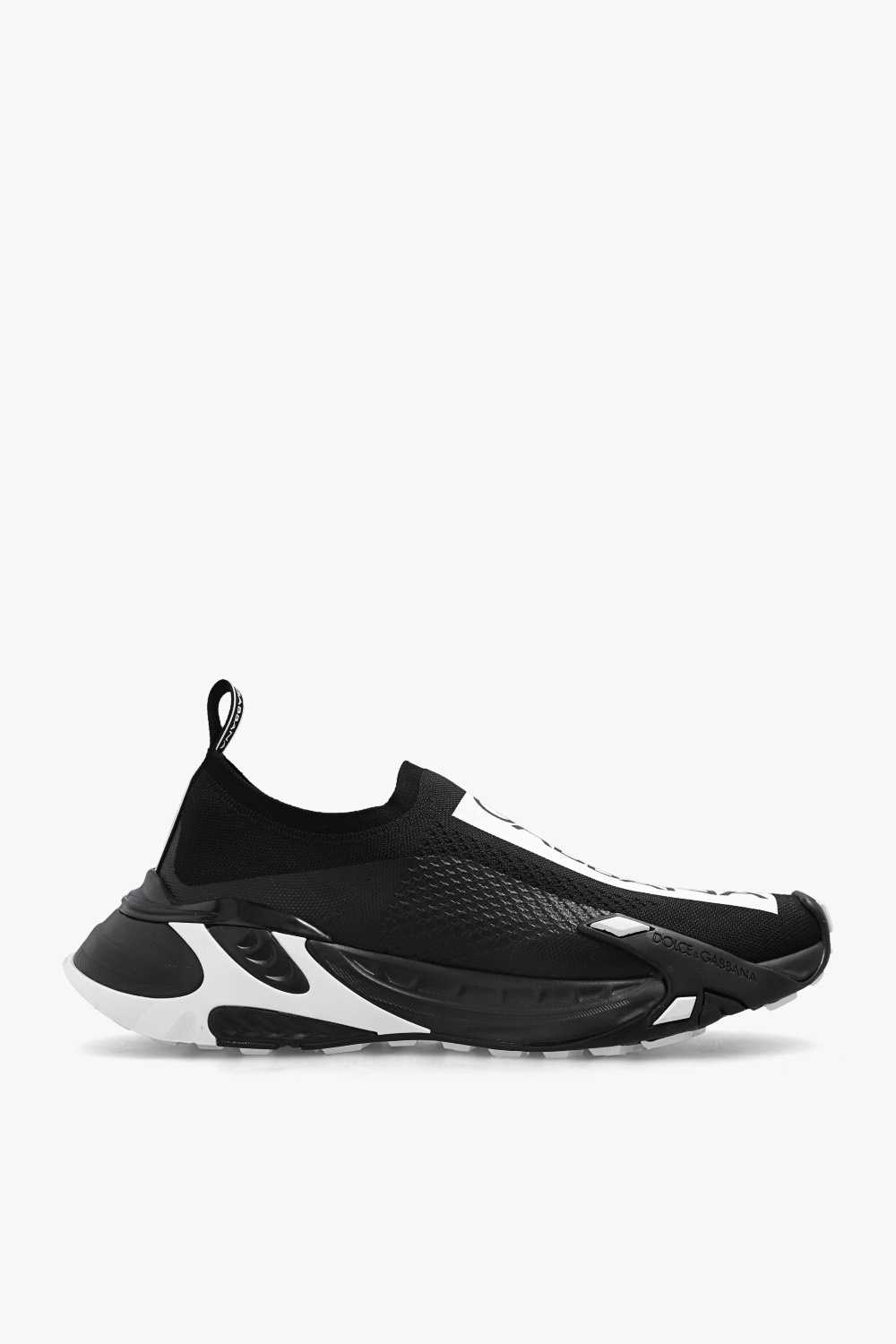 Dolce & Gabbana Buty Sportowe Z Logo, Kobiety, Czarny