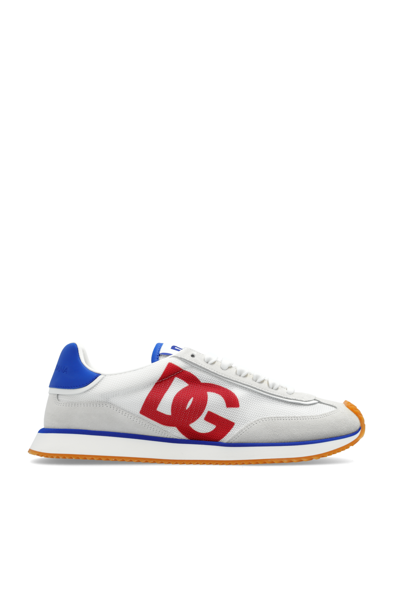 Dolce & Gabbana Buty Sportowe Z Logo, Kobiety, Szary
