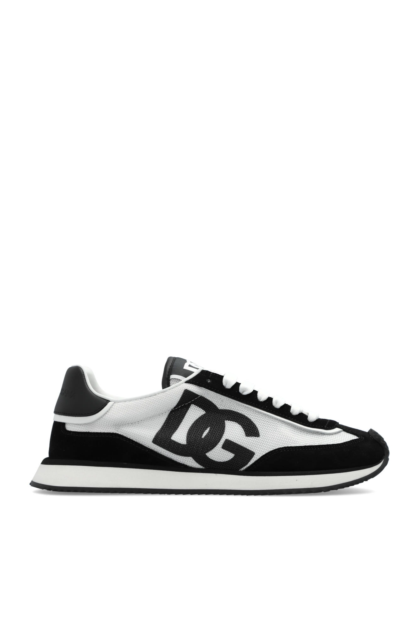 Dolce & Gabbana Buty Sportowe Z Logo, Kobiety, Czarny