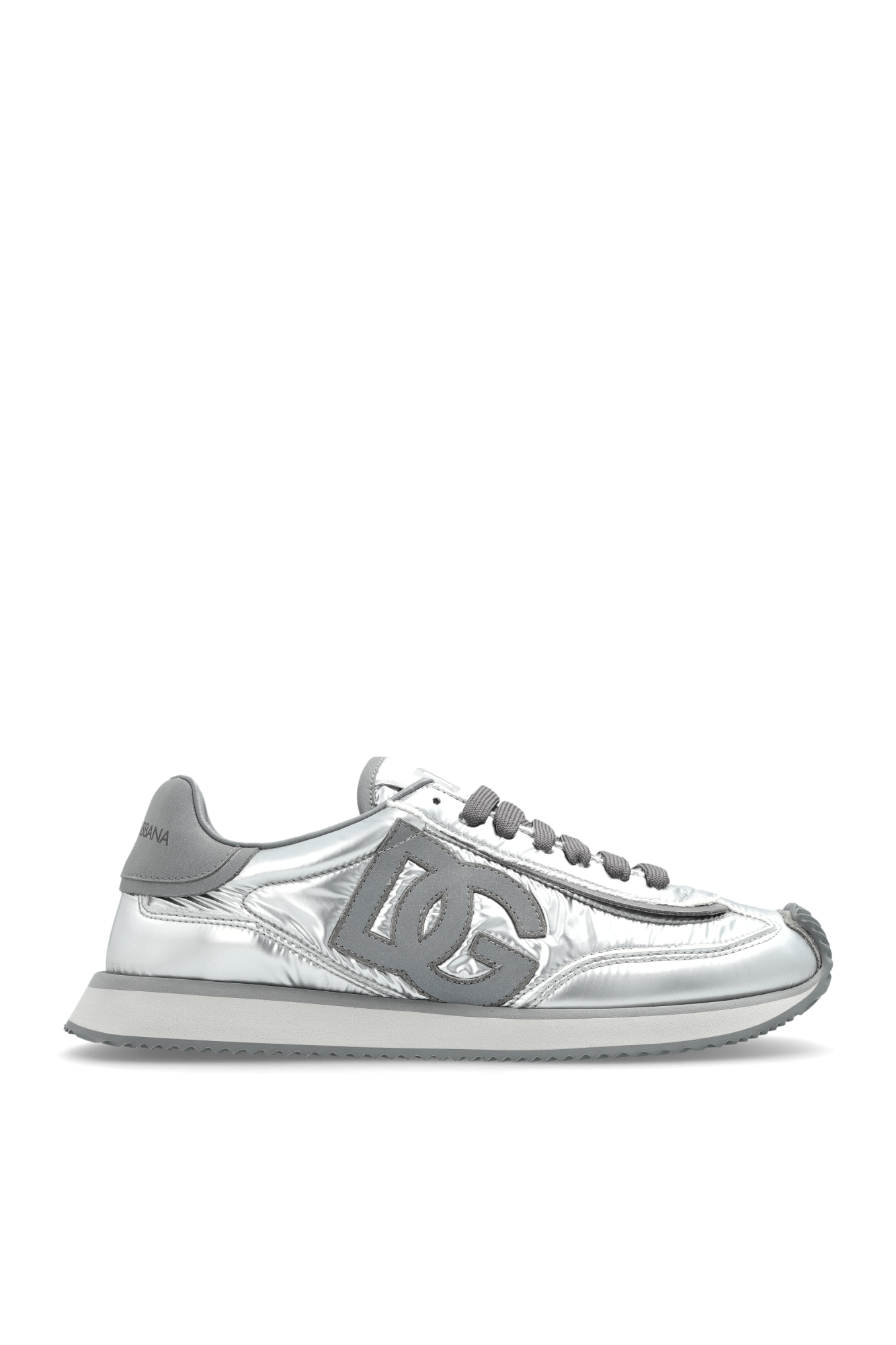 Dolce & Gabbana Buty Sportowe `DG Cushion`, Kobiety, Srebrny