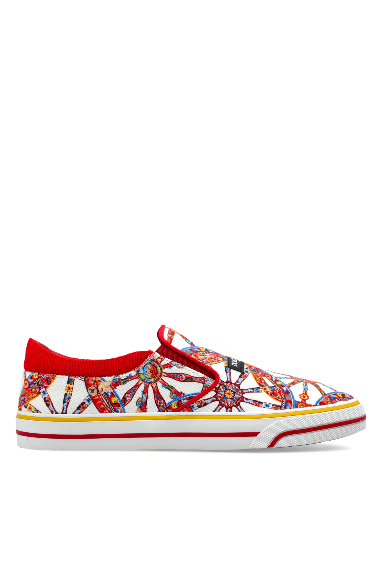 Dolce & Gabbana Buty `DG Sailing`  Z Nadrukiem  `Carretto`, Kobiety, Multikolor