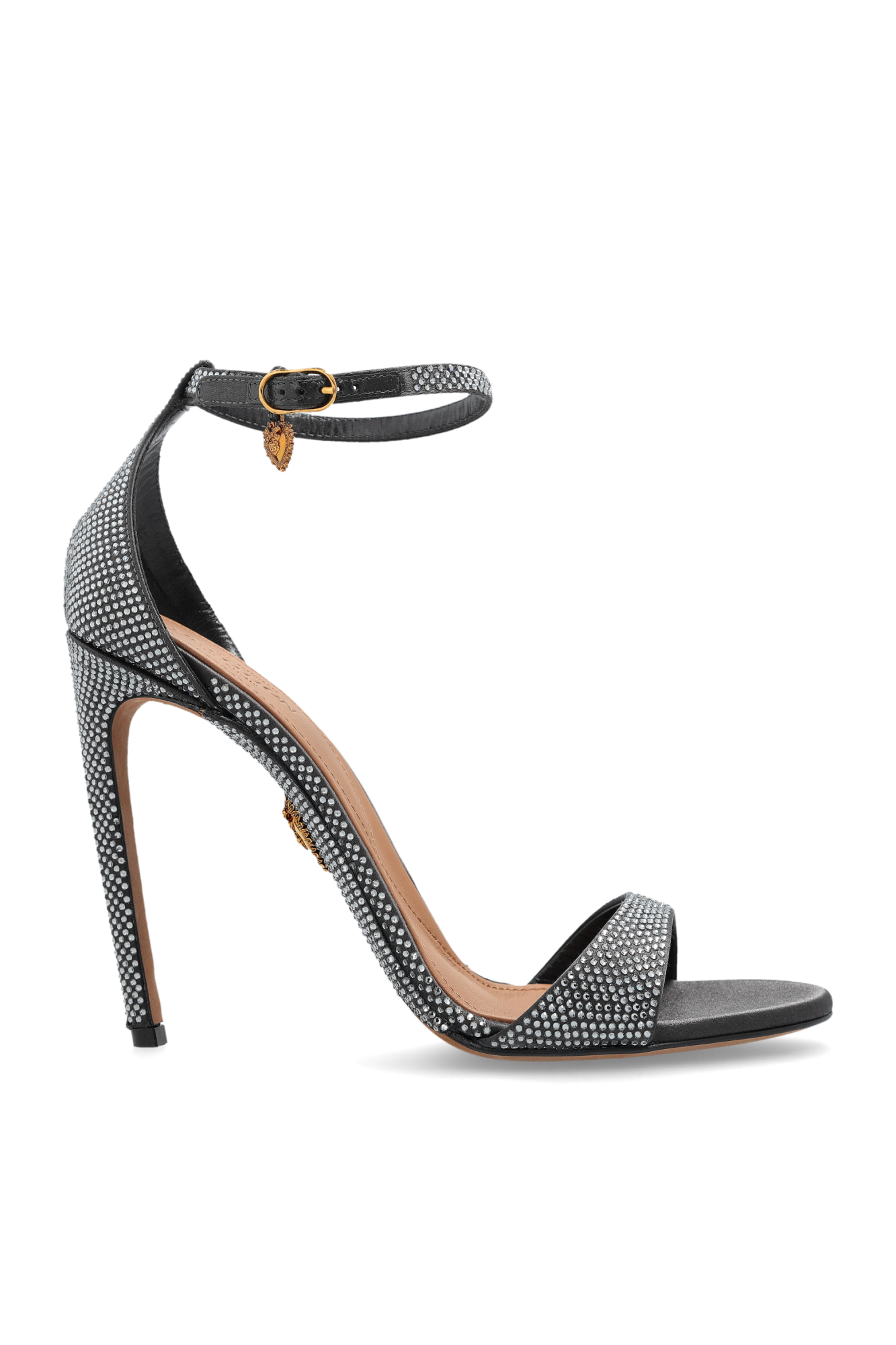 Dolce & Gabbana Sandały Na Obcasie, Kobiety, Szary