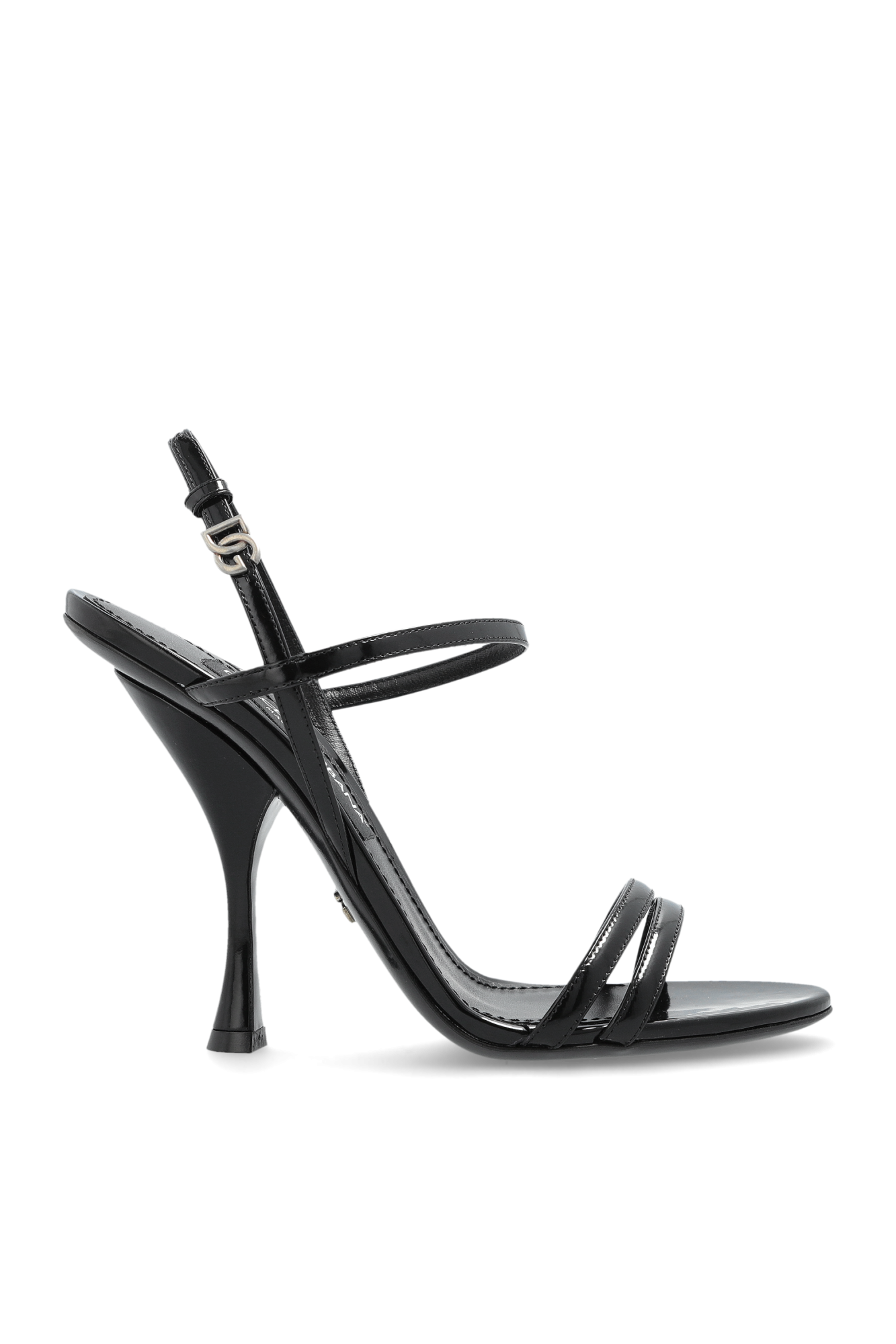 Dolce & Gabbana Sandały Na Obcasie, Kobiety, Czarny