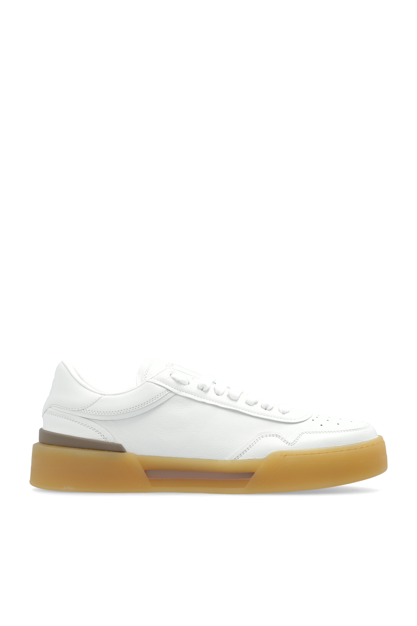 Dolce & Gabbana Buty Sportowe Z Logo, Mężczyźni, Biały