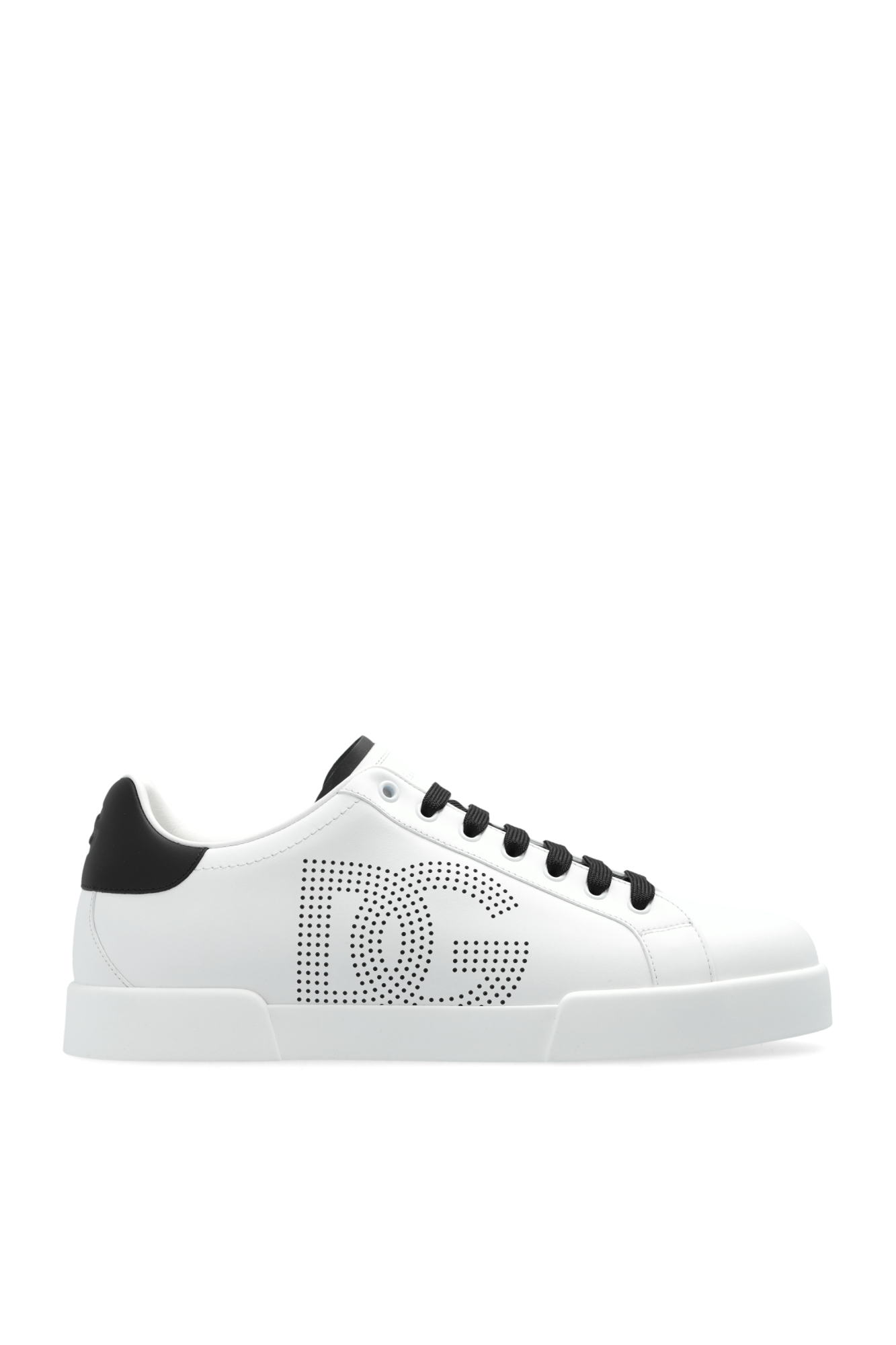 Dolce & Gabbana Buty Sportowe Z Logo, Mężczyźni, Biały