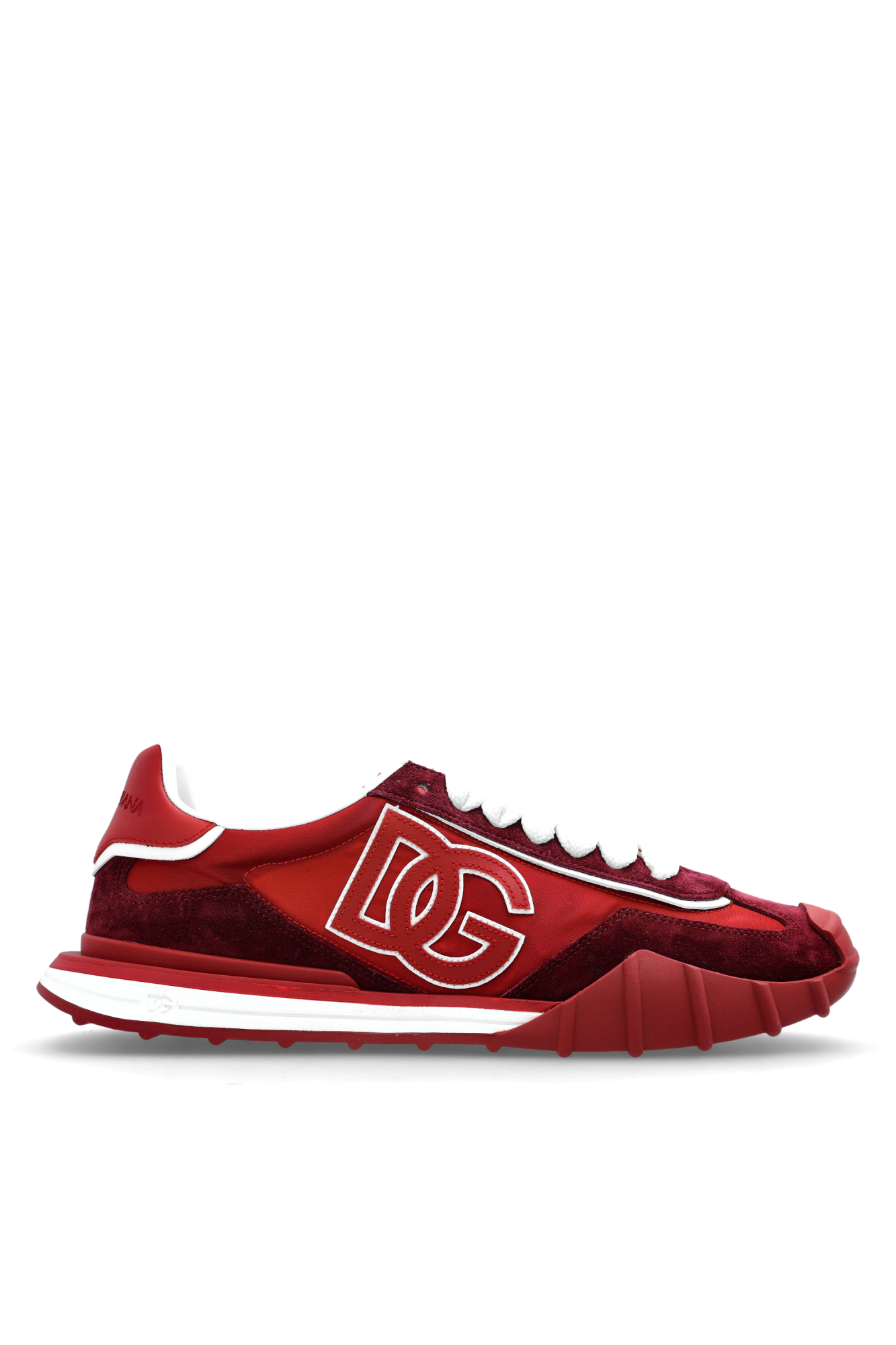 Dolce & Gabbana Buty Sportowe ‘Dg Athletic’, Mężczyźni, Bordo