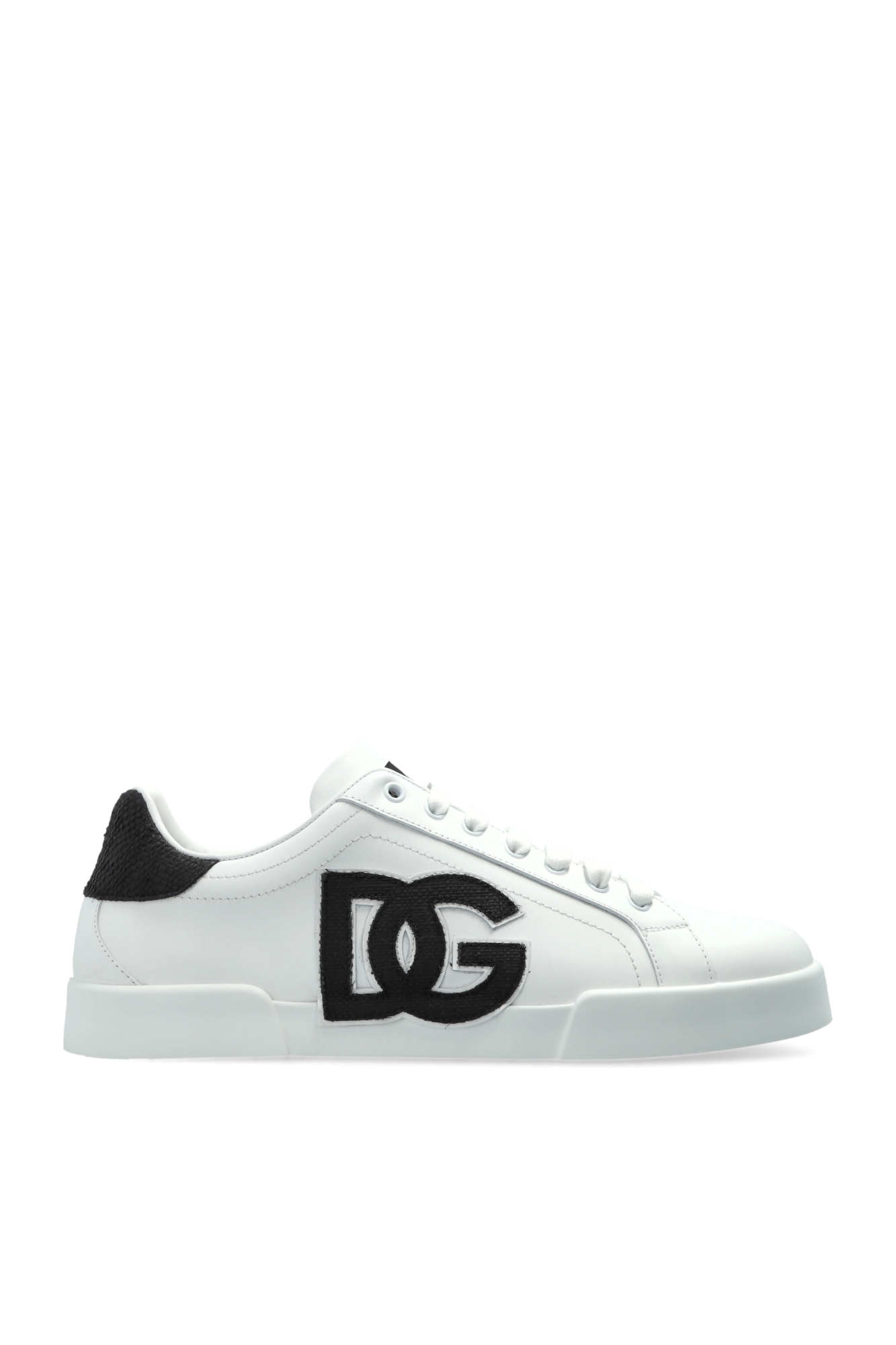 Dolce & Gabbana Buty Sportowe Z Logo, Mężczyźni, Biały