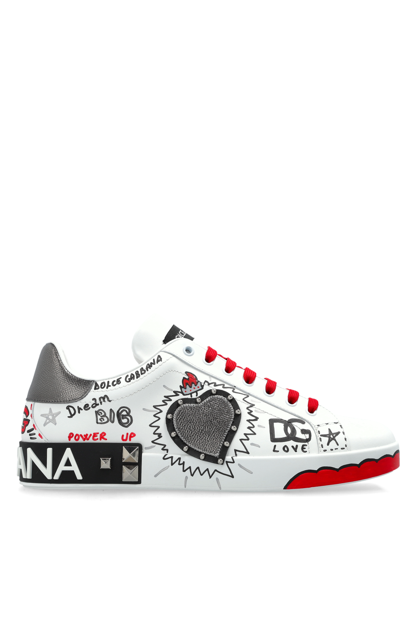 Dolce & Gabbana Buty Sportowe `Portofino`, Mężczyźni, Biały