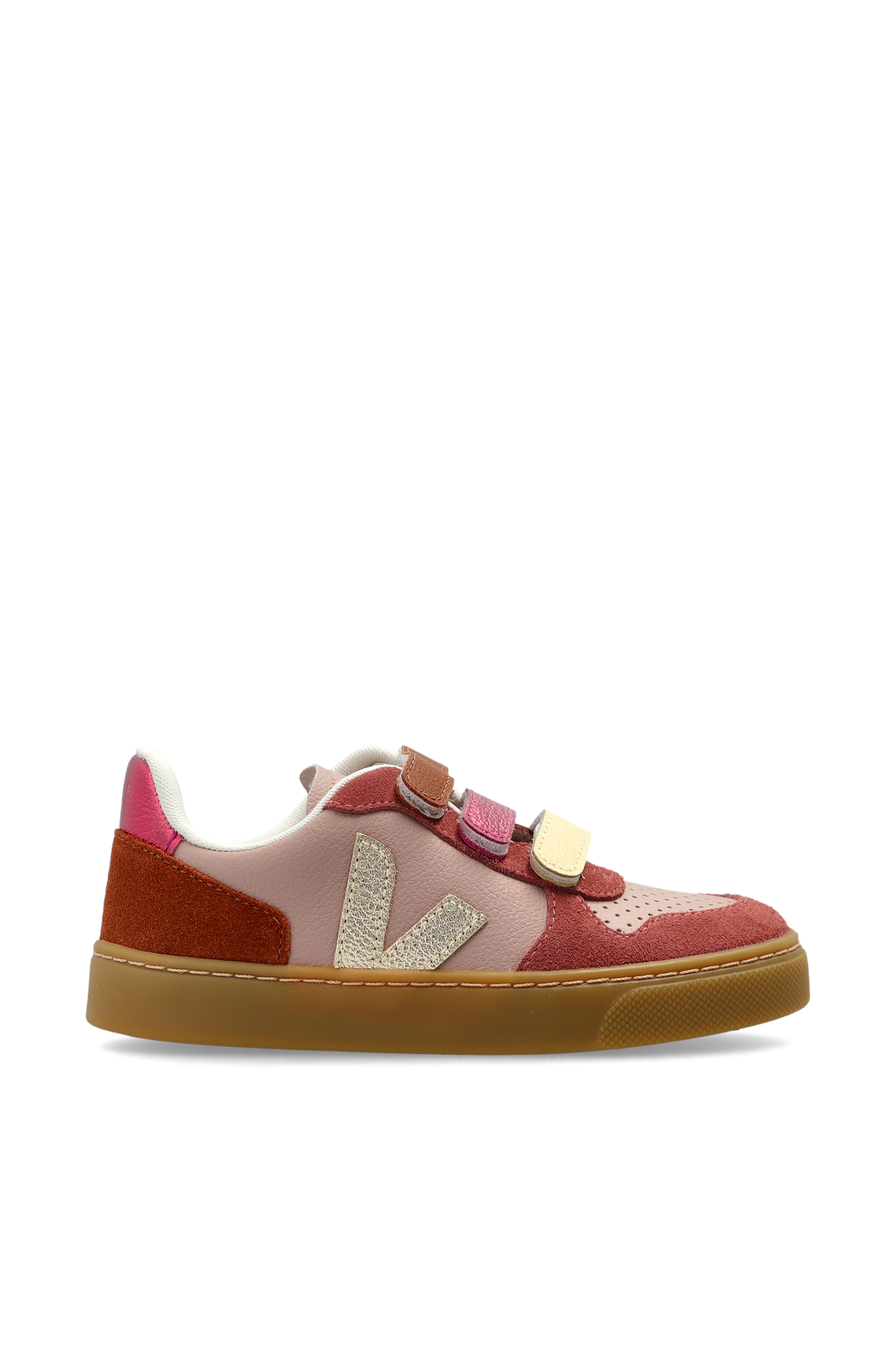 Veja Kids Buty Sportowe ‘SMALL V-10 LEATHER’, Unisex, Różowy