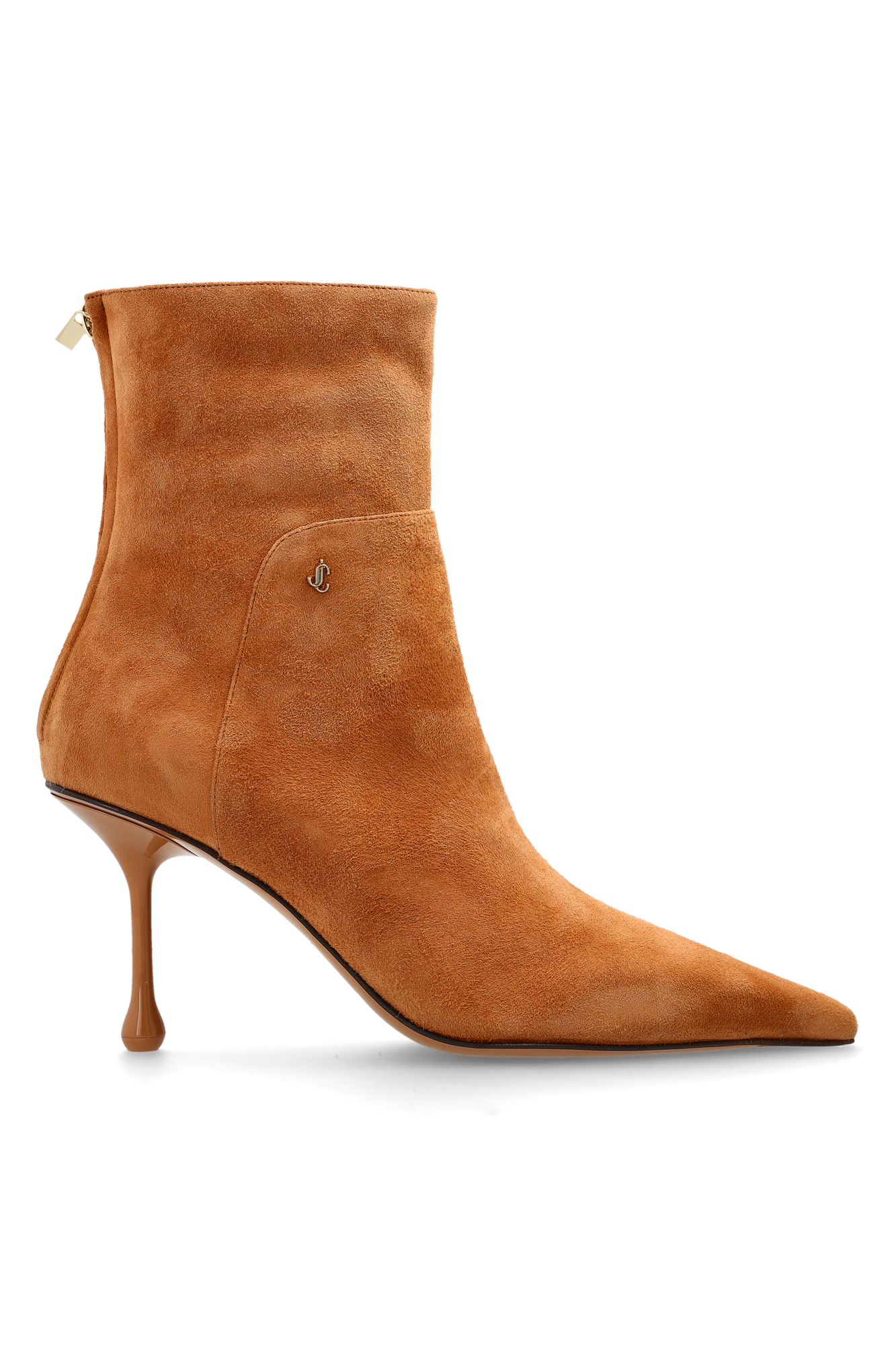 Jimmy Choo Botki Na Obcasie ‘Cycas’, Kobiety, Brązowy