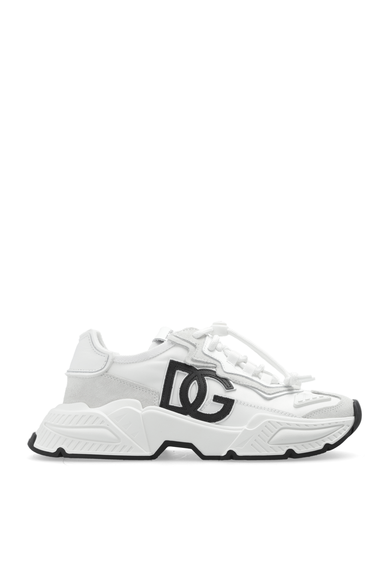 Dolce & Gabbana Kids Buty Sportowe Z Logo, Unisex, Biały
