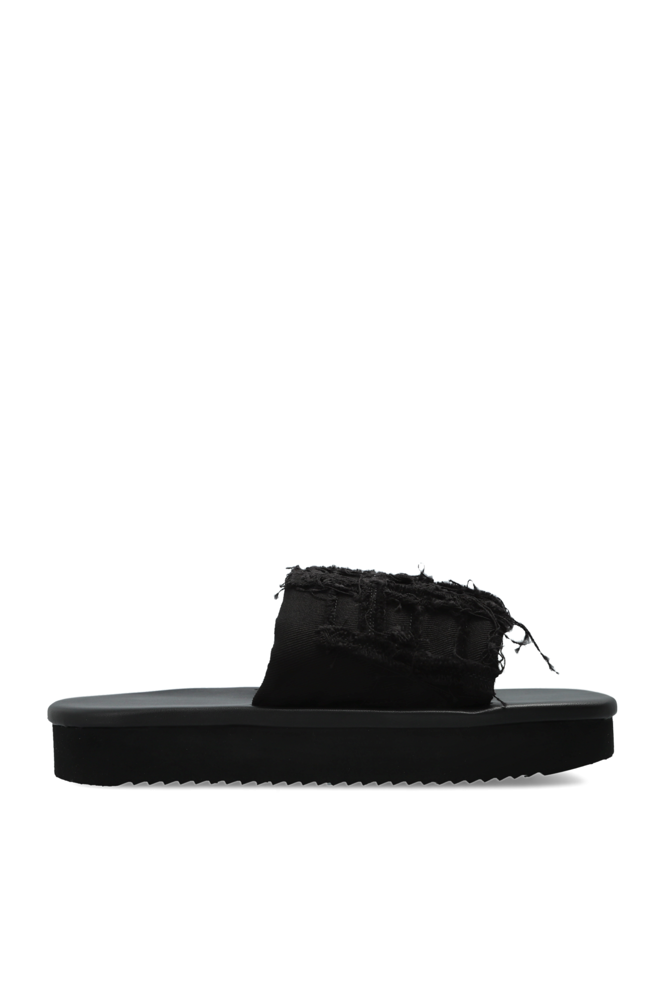 Rick Owens DRKSHDW Klapki Na Platformie, Kobiety, Czarny