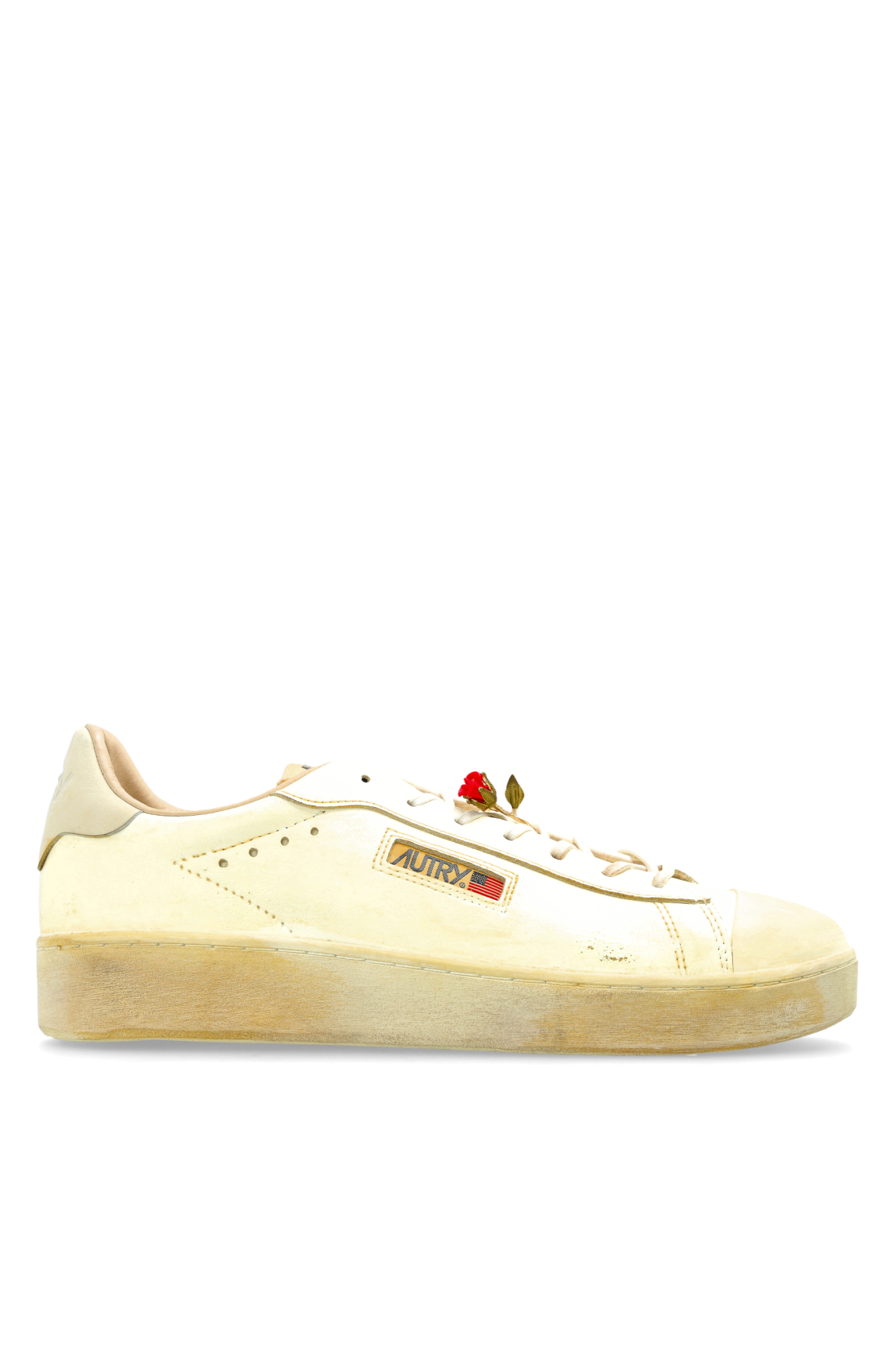 Autry Buty Sportowe ‘Dellas’, Mężczyźni, Kremowy
