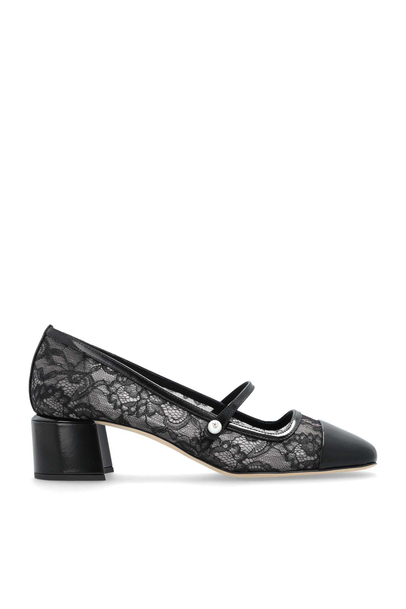 Jimmy Choo Baleriny `Elisa`, Kobiety, Czarny