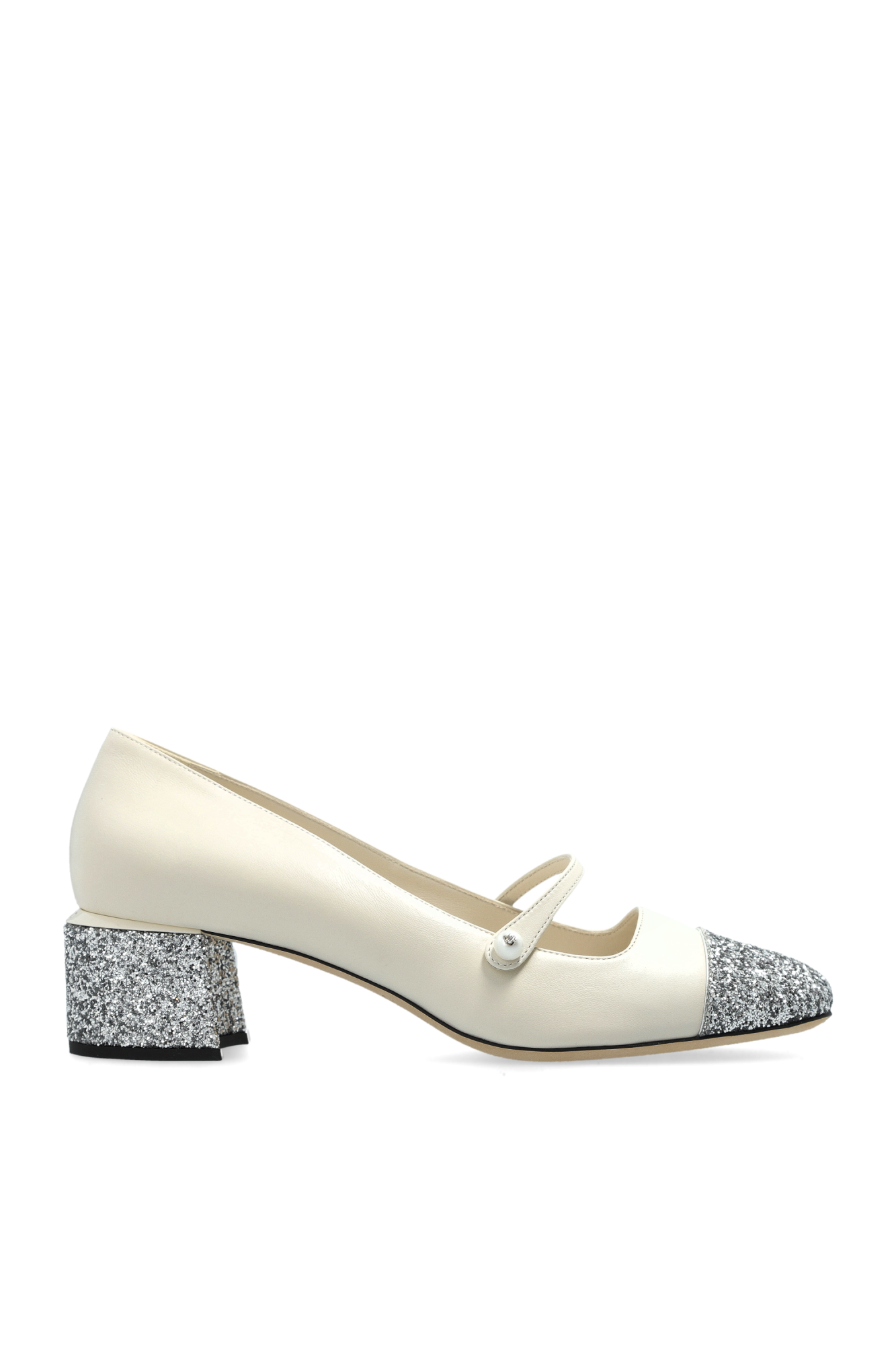 Jimmy Choo Buty Na Obcasie `Elisa`, Kobiety, Kremowy
