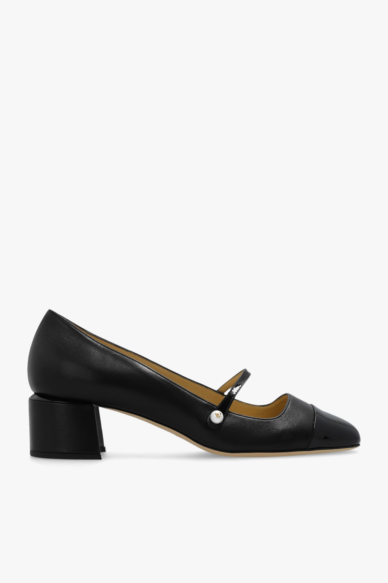 Jimmy Choo Skórzane Buty Na Obcasie ‘Elisa’, Kobiety, Czarny