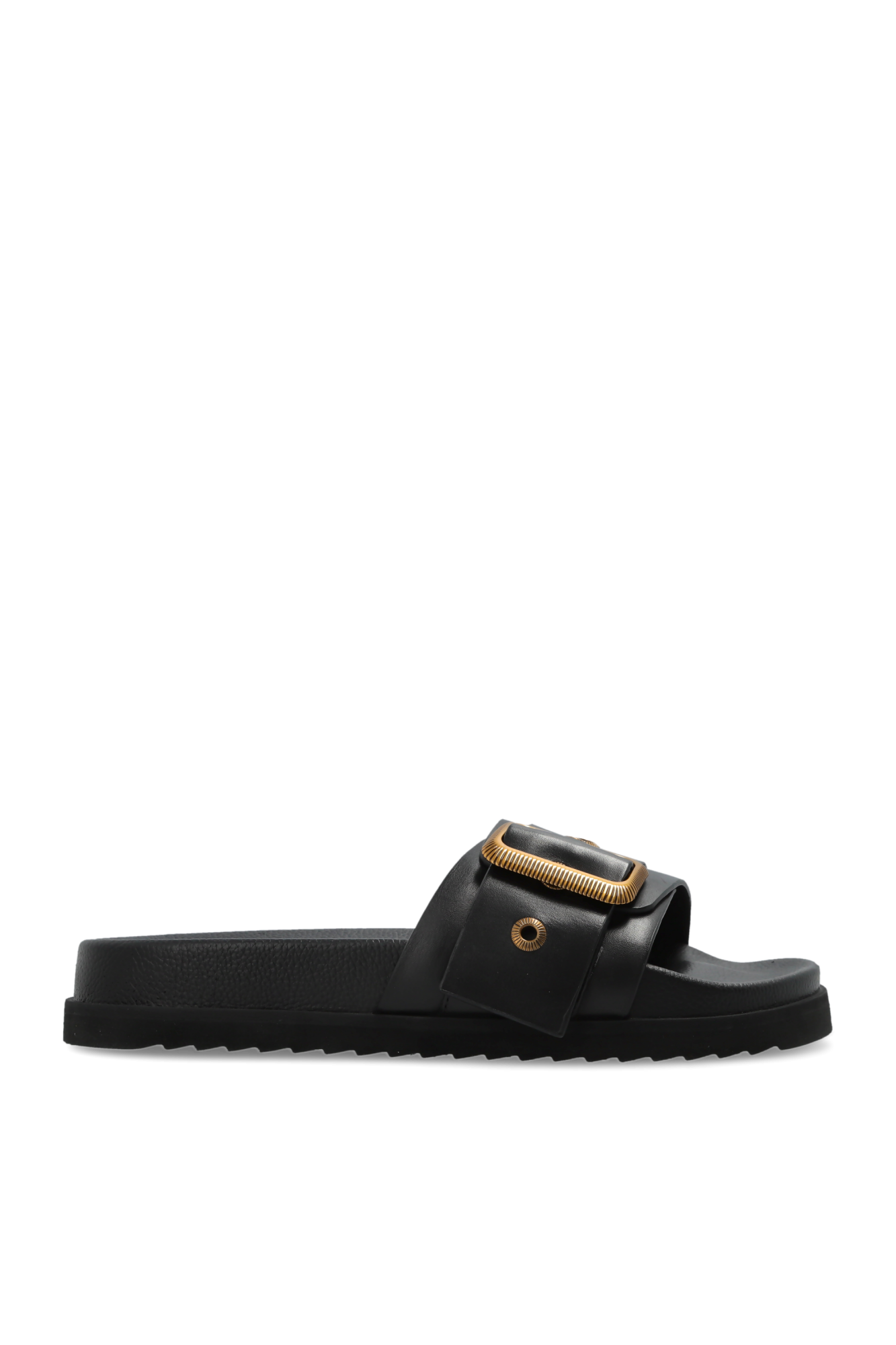 AllSaints Klapki ‘Ellie’, Kobiety, Czarny