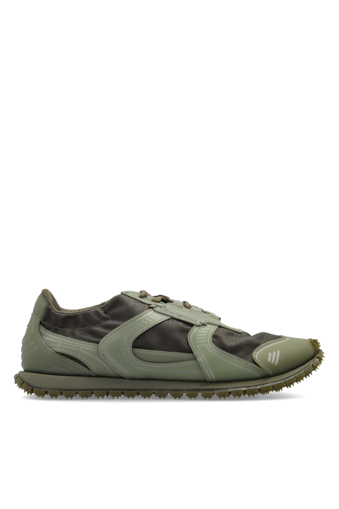 Emporio Armani Buty Sportowe, Mężczyźni, Zielony