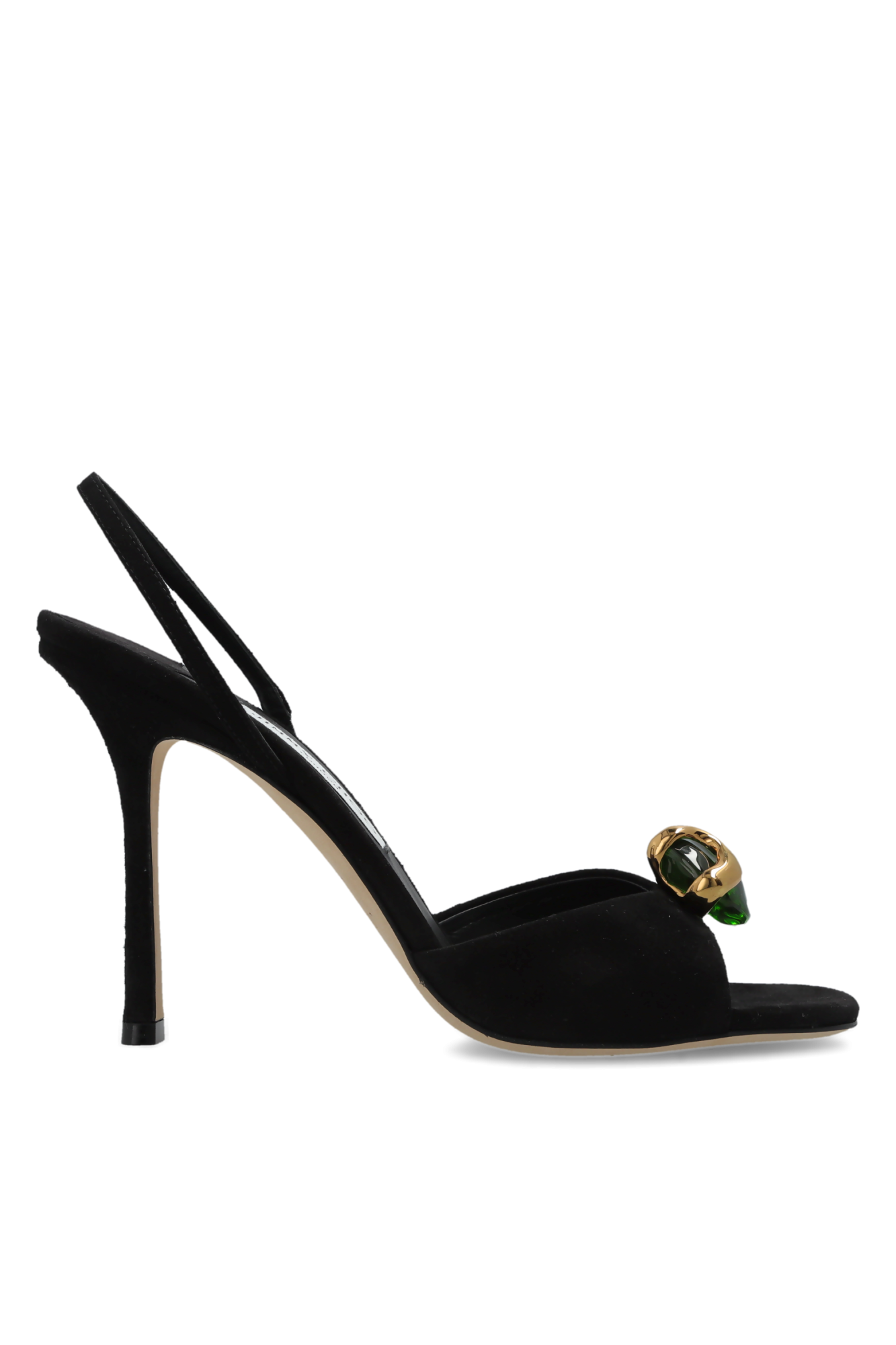 Jimmy Choo Sandały Na Obcasie ‘Emani 100’, Kobiety, Czarny