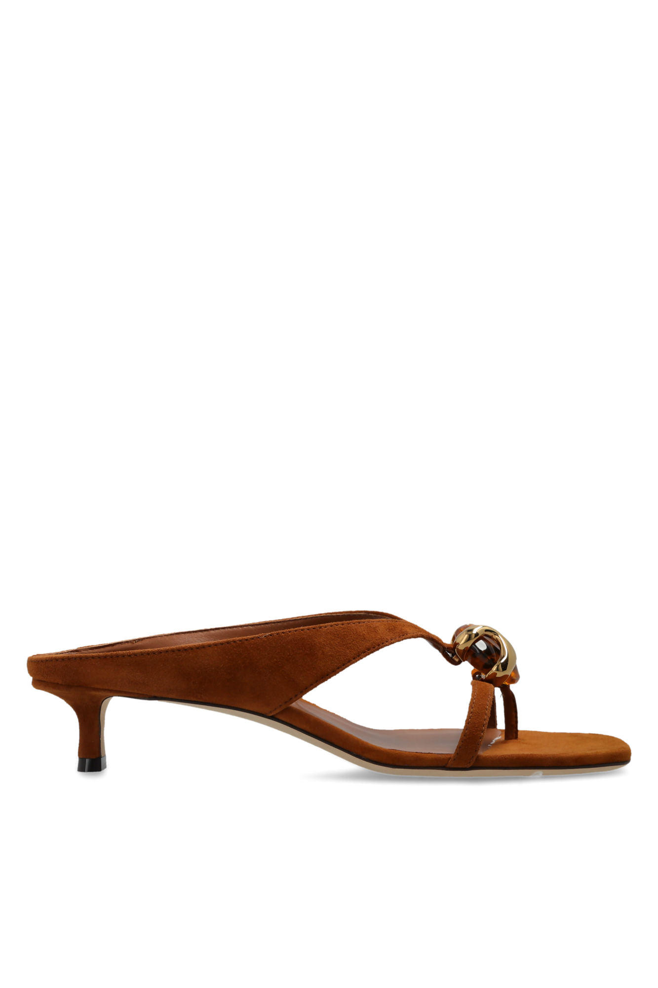 Jimmy Choo Klapki Na Obcasie ‘Emeri’, Kobiety, Brązowy