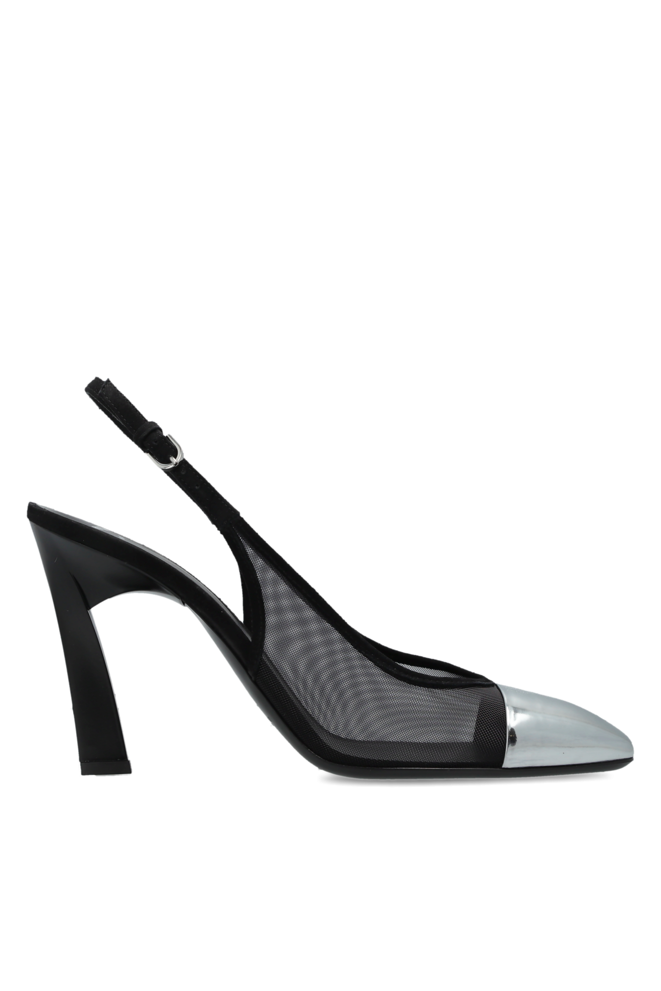 Emporio Armani Buty Na Obcasie, Kobiety, Czarny