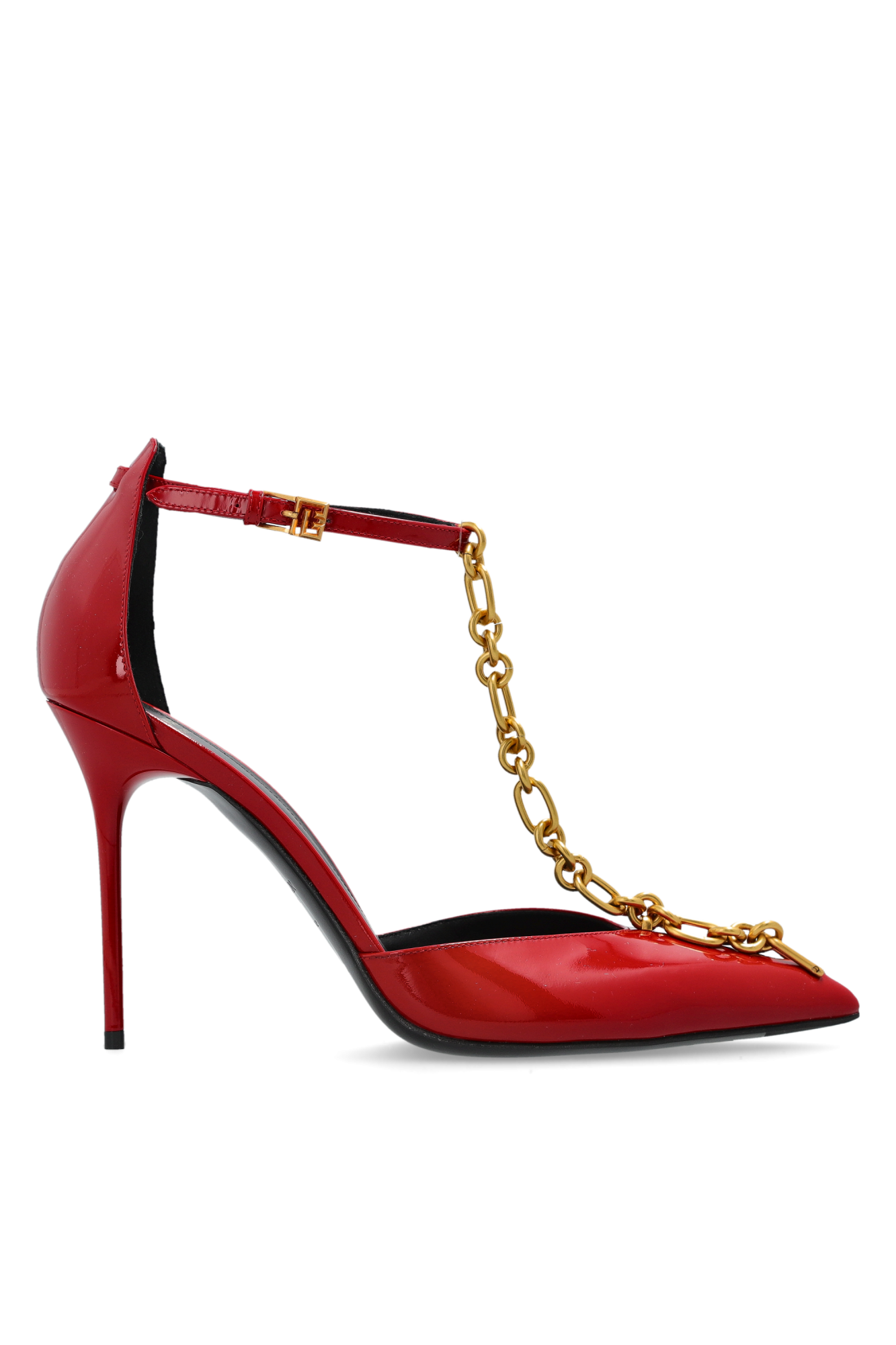 Balmain Buty Na Obcasie `Sync`, Kobiety, Czerwony