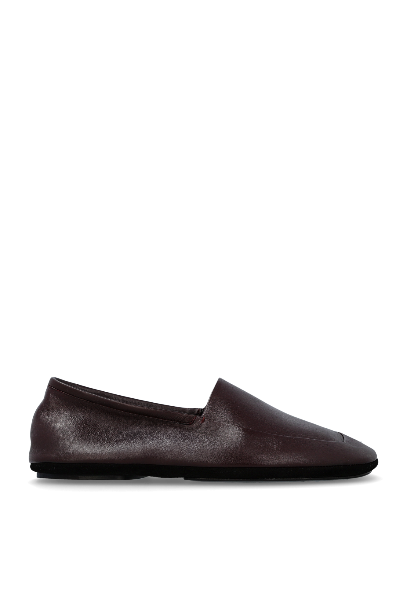 Lemaire Skórzane Buty `Indoor`, Kobiety, Bordo