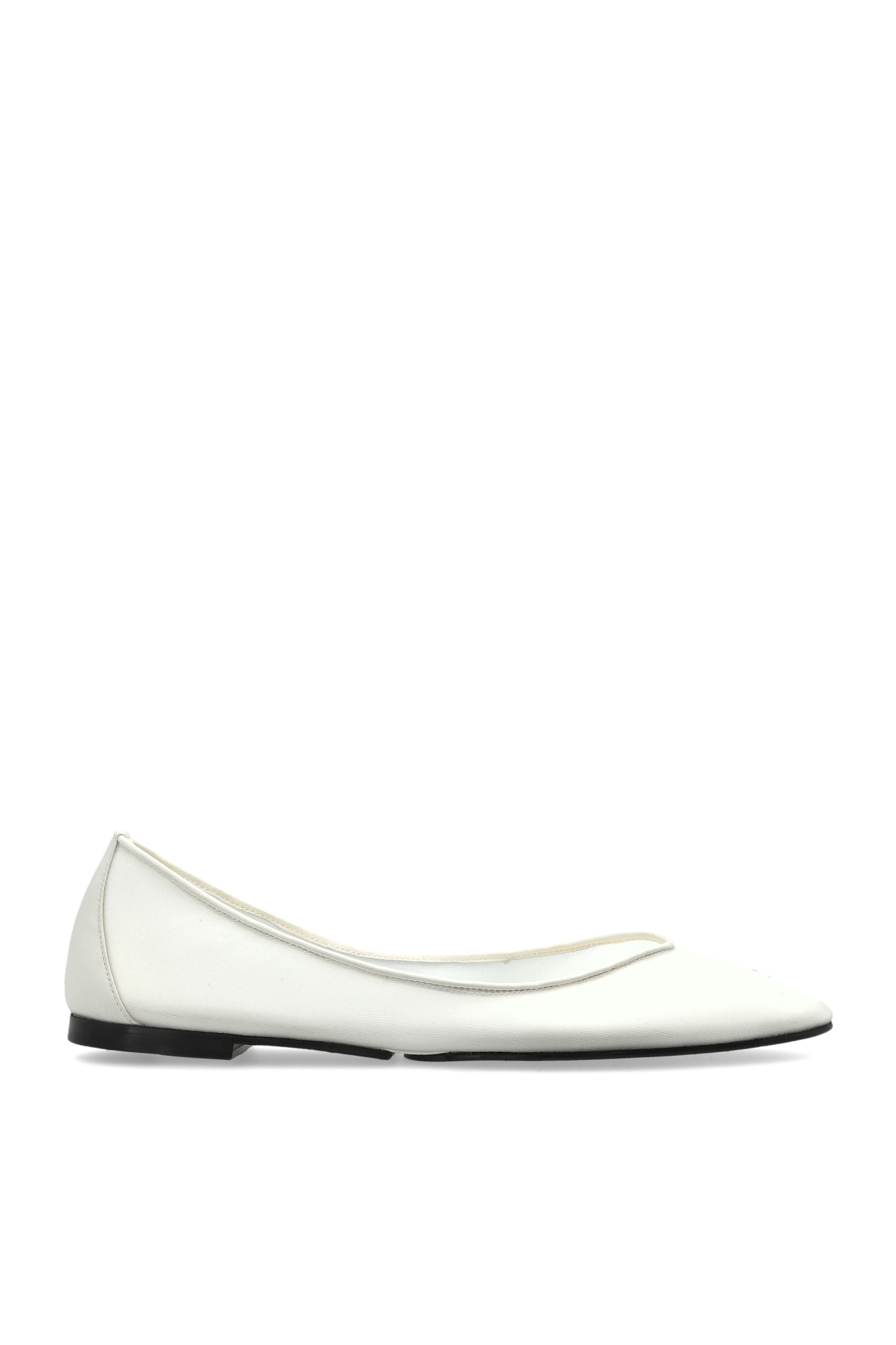 Jacquemus Baleriny Z Siatki, Kobiety, Biały