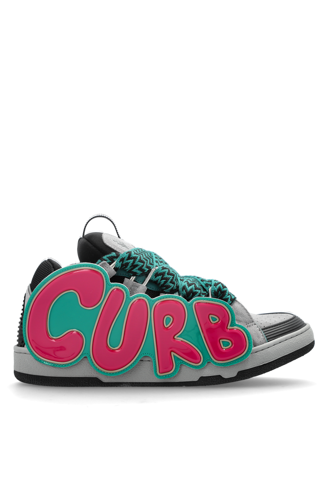 Lanvin Buty Sportowe `Curb`, Mężczyźni, Szary