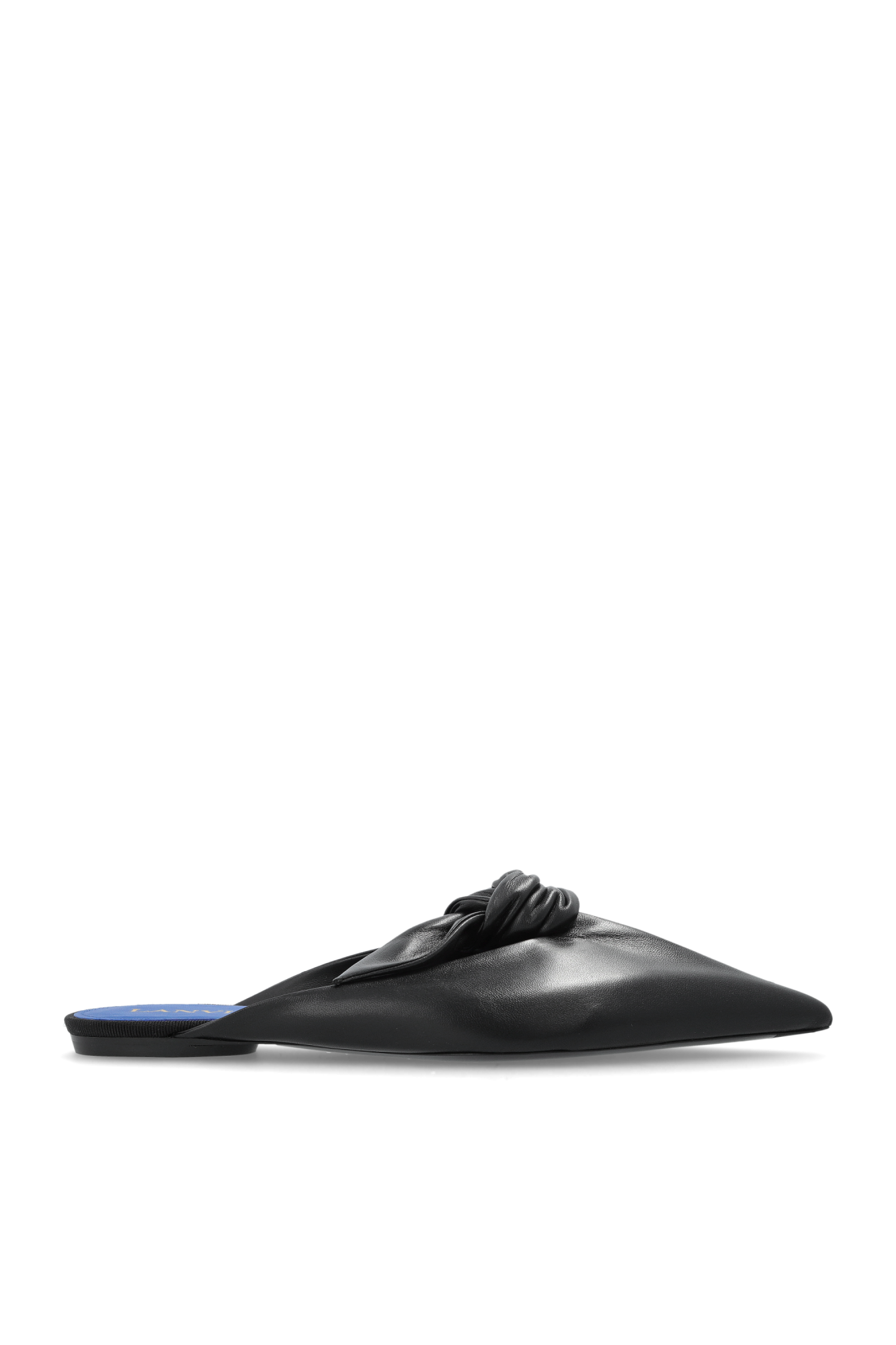 Lanvin Skórzane Buty, Kobiety, Czarny
