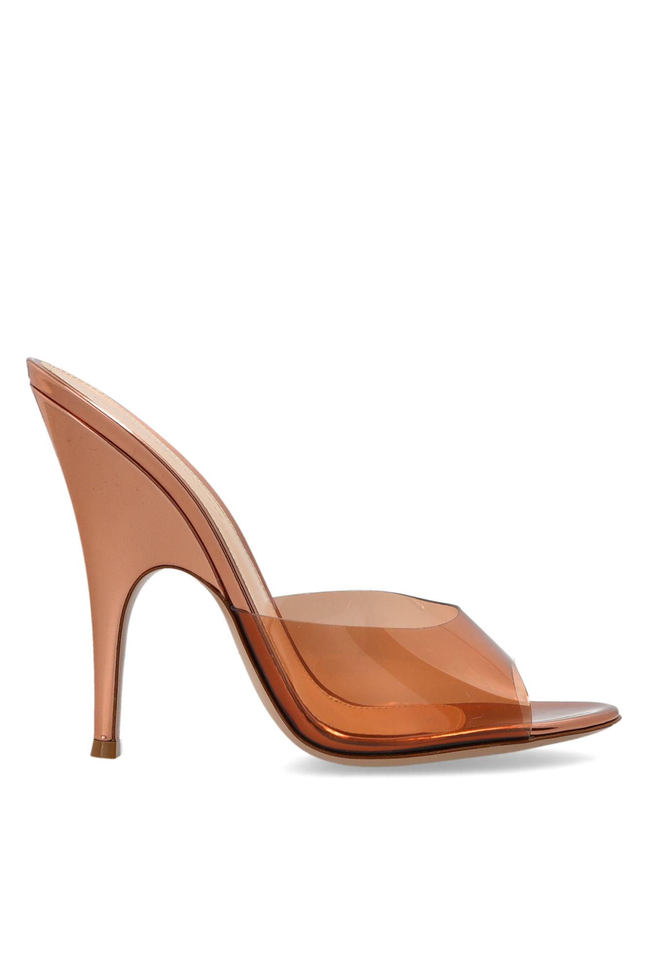 Gianvito Rossi Klapki Na Obcasie ‘Sofia’, Kobiety, Brązowy