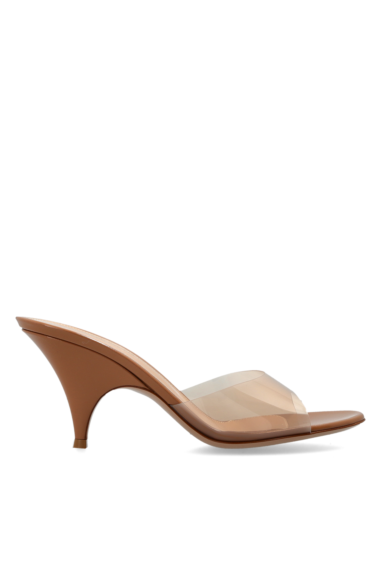 Gianvito Rossi Klapki Na Obcasie ‘Sofia’, Kobiety, Beżowy