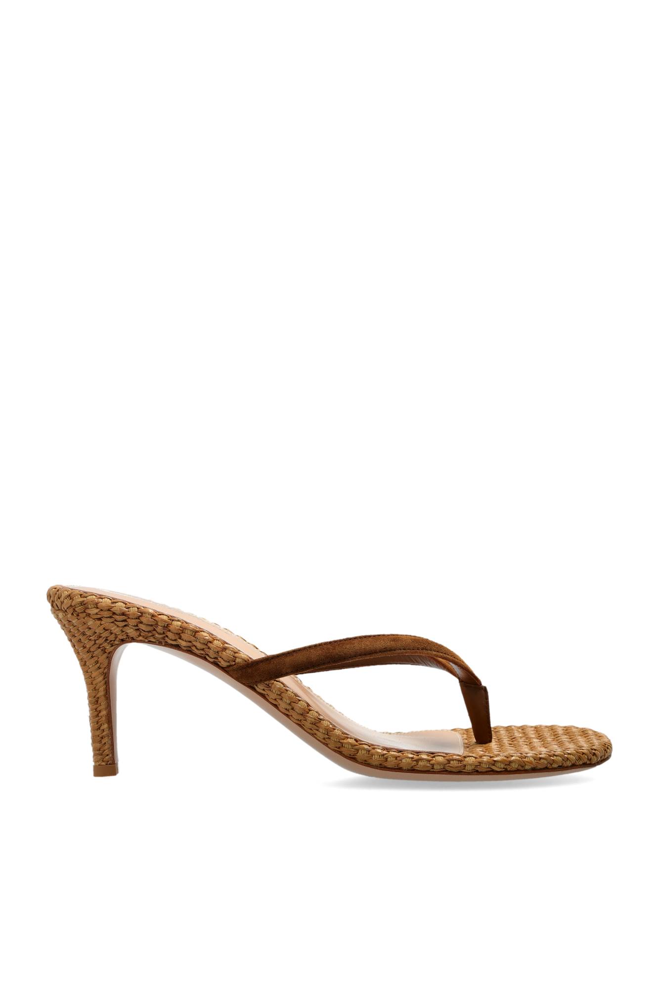 Gianvito Rossi Klapki Na Obcasie `Calypso`, Kobiety, Brązowy