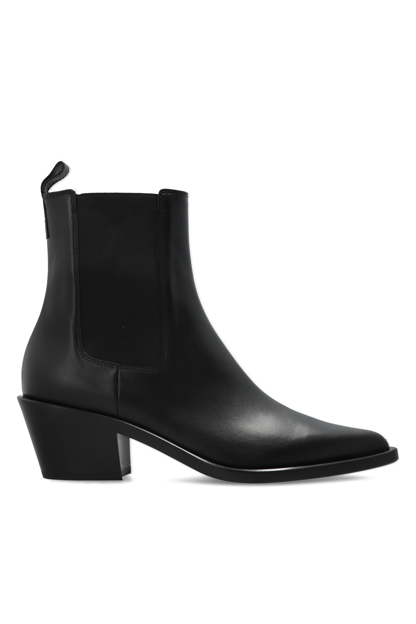 Gianvito Rossi Botki Na Obcasie ‘Wylie’, Kobiety, Czarny