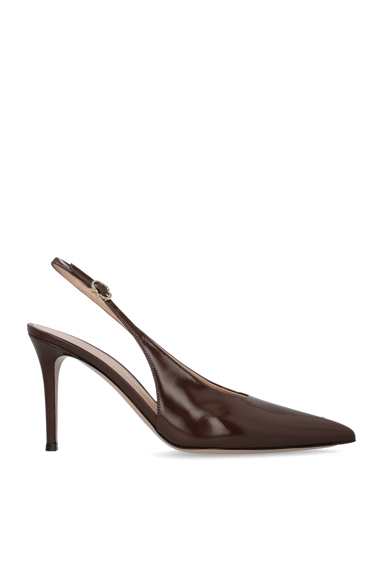 Gianvito Rossi Buty Na Obcasie `Robbie Sling`, Kobiety, Brązowy