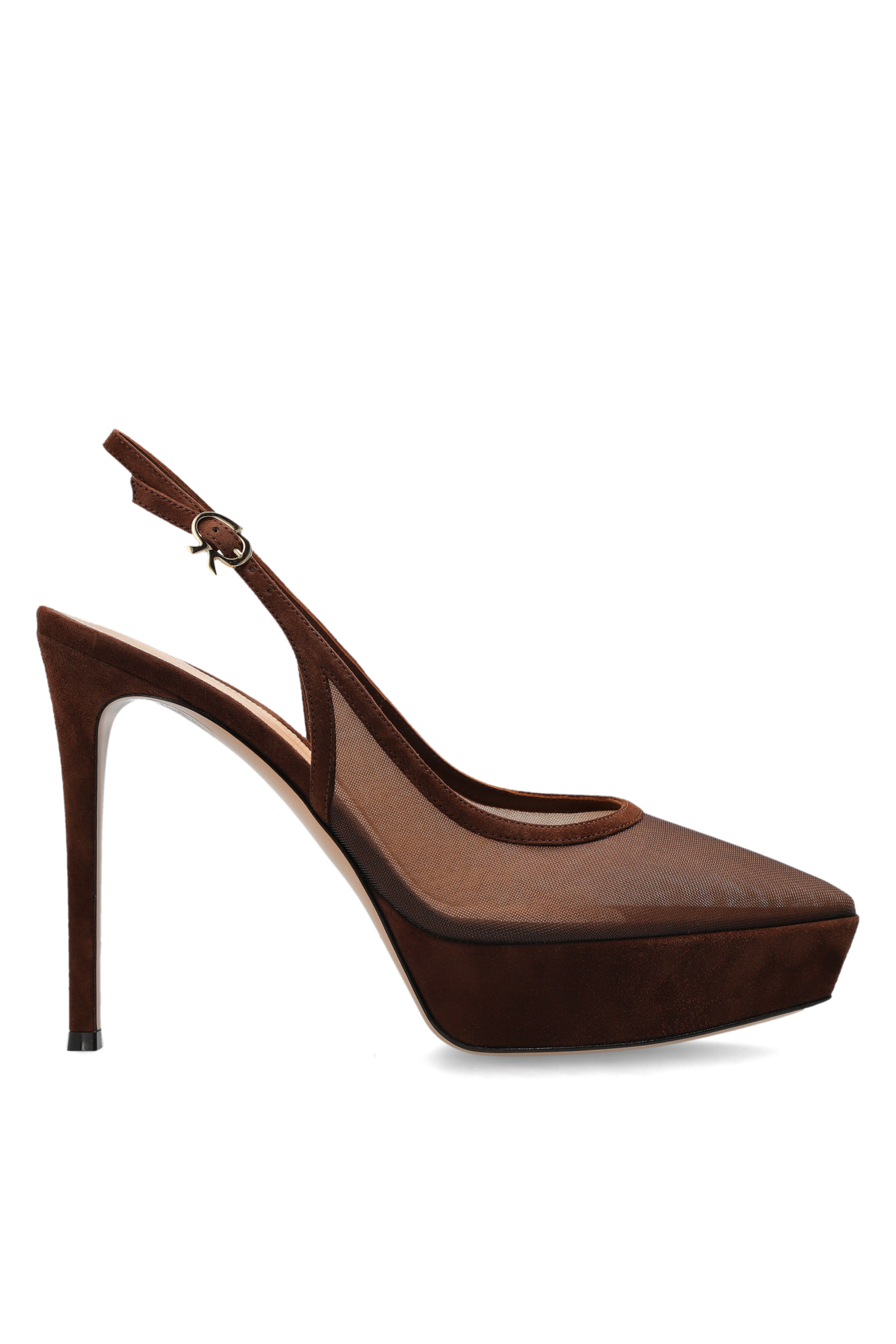 Gianvito Rossi Buty Na Platformie, Kobiety, Brązowy